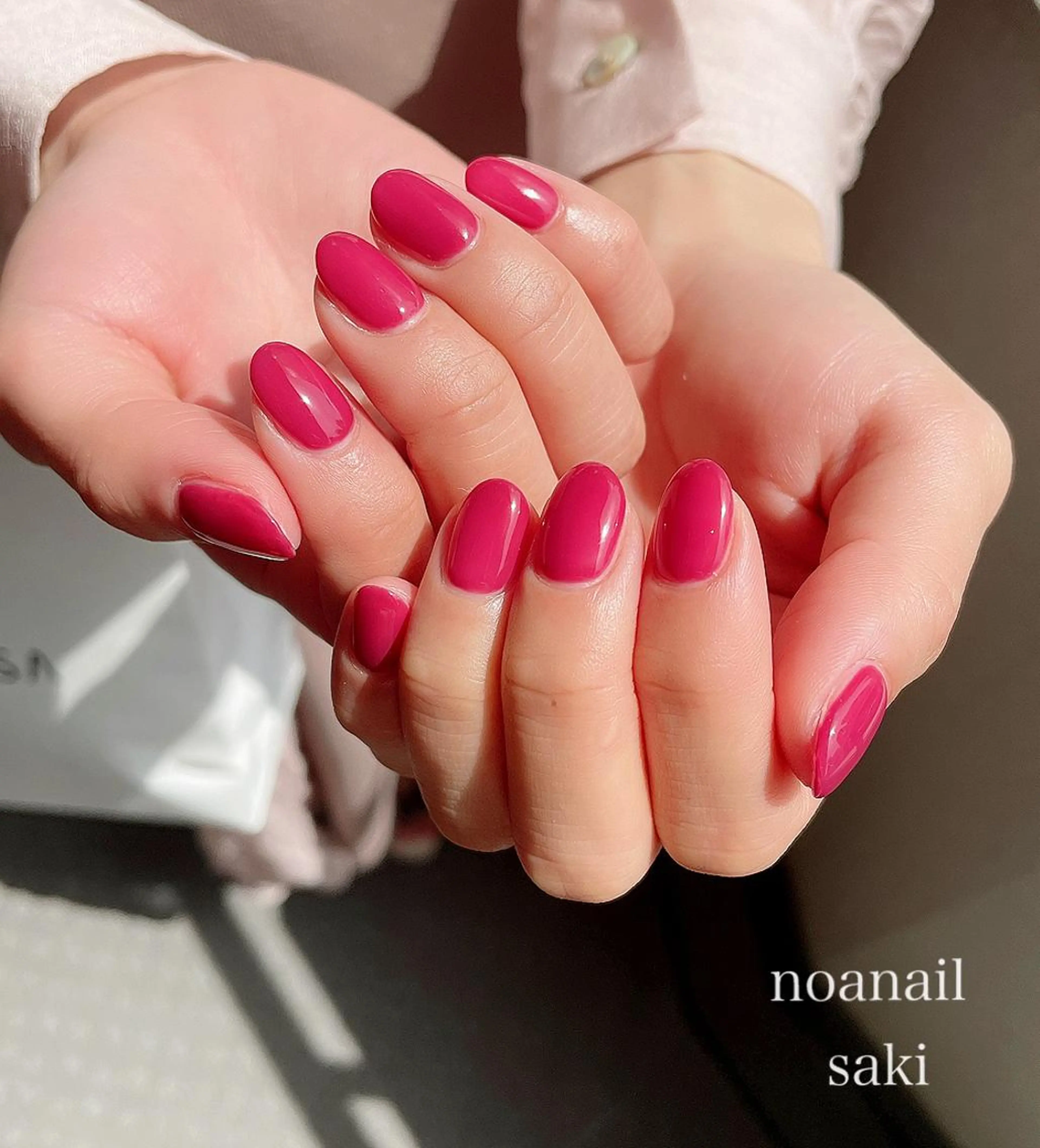 ネイル アートネイル オーロラネイル ジェルネイル 氷ネイル・うるうるネイル ミラーネイル ハンドネイル nailsalon noa所属・nailist sakiのネイルデザイン