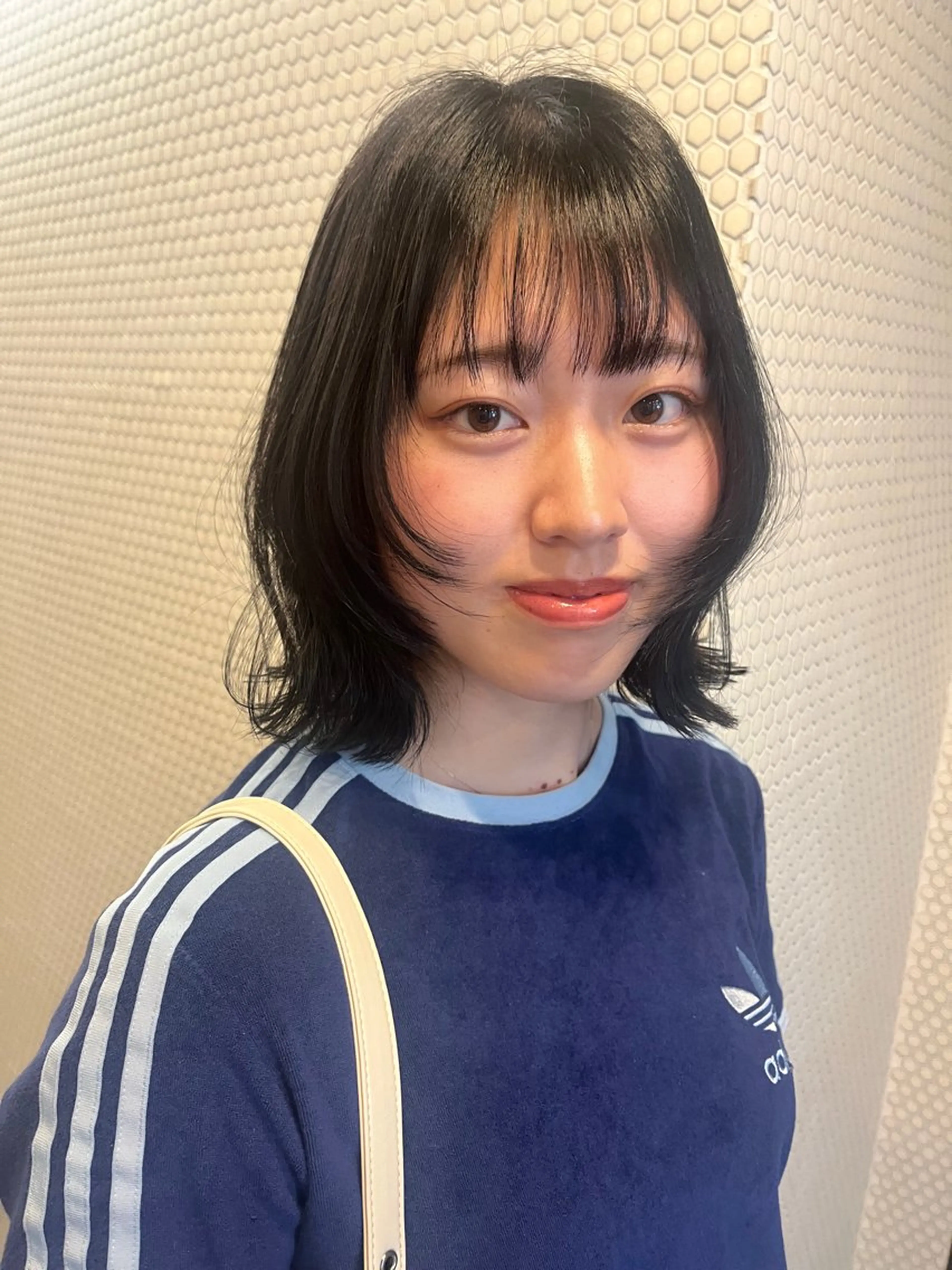 ショート カット ヘアカラー レイヤー/暖色/ 髪質改善/永礼芳果のヘアスタイル