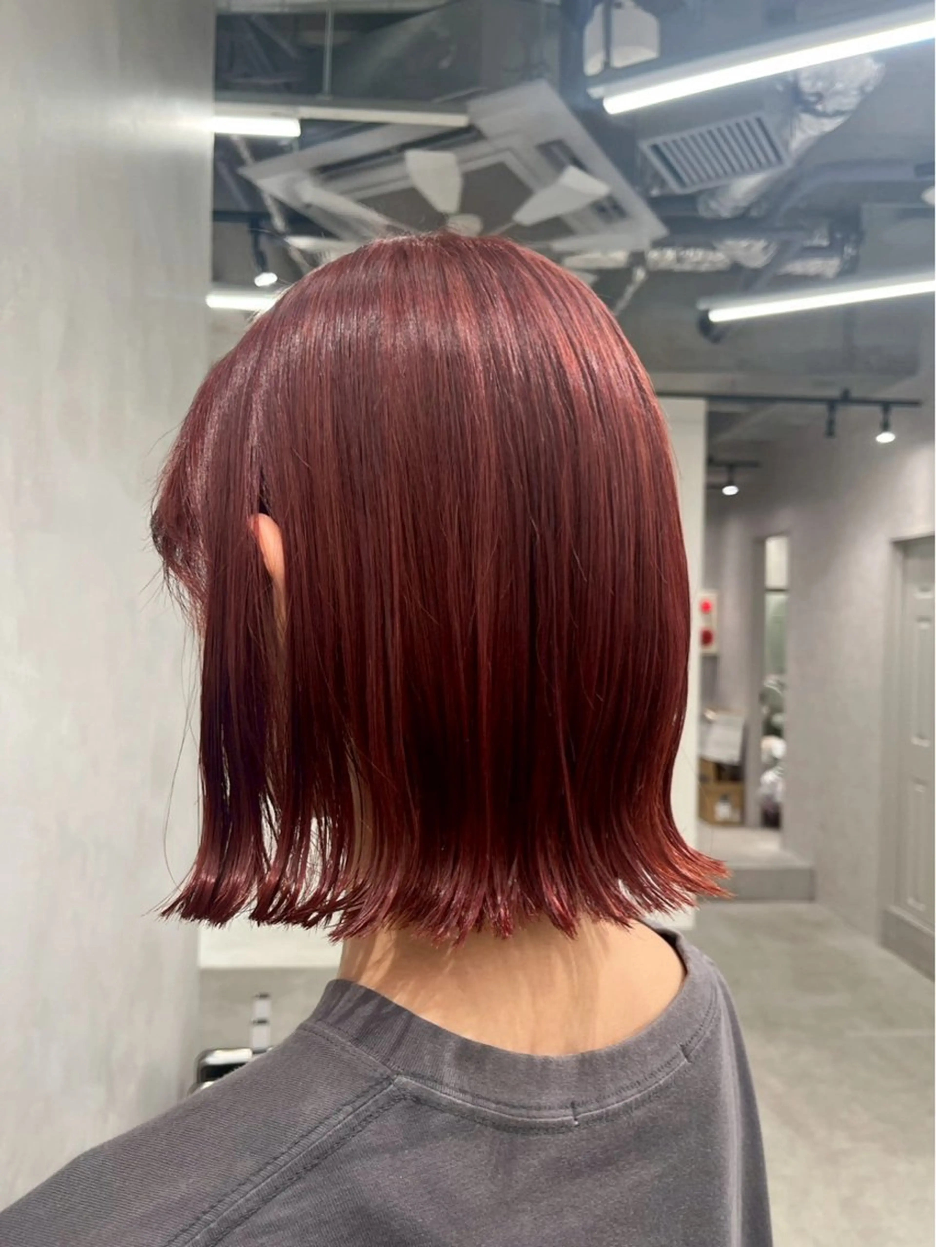 ミディアム カラー ヘアアレンジ ダブルカラー イヤリングカラー ハイトーンカラー インナーカラー トリートメント ✨ハイトーン/カット /Yudai✨のヘアスタイル