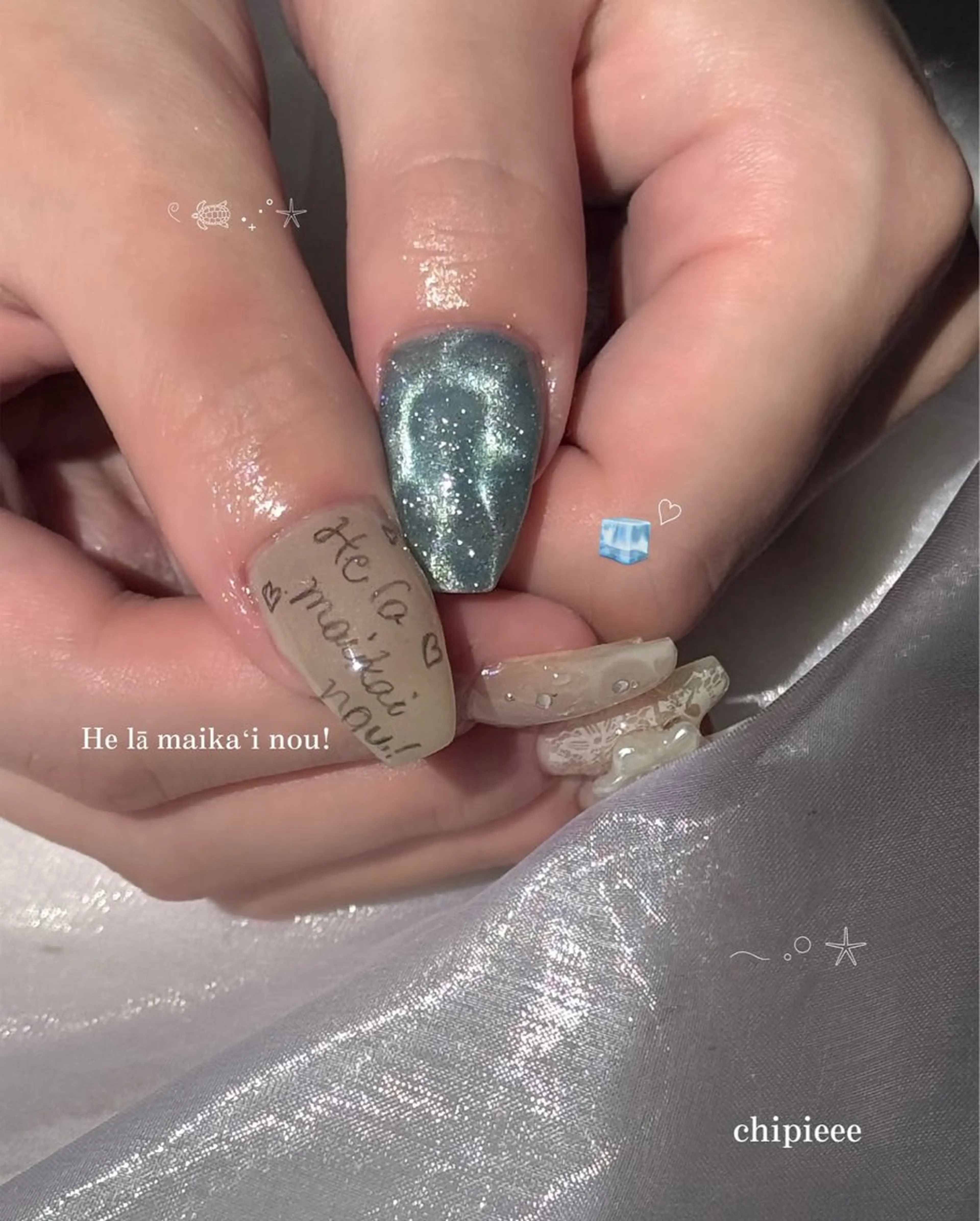 ネイル ハンドネイル chipieee kannaのネイルデザイン