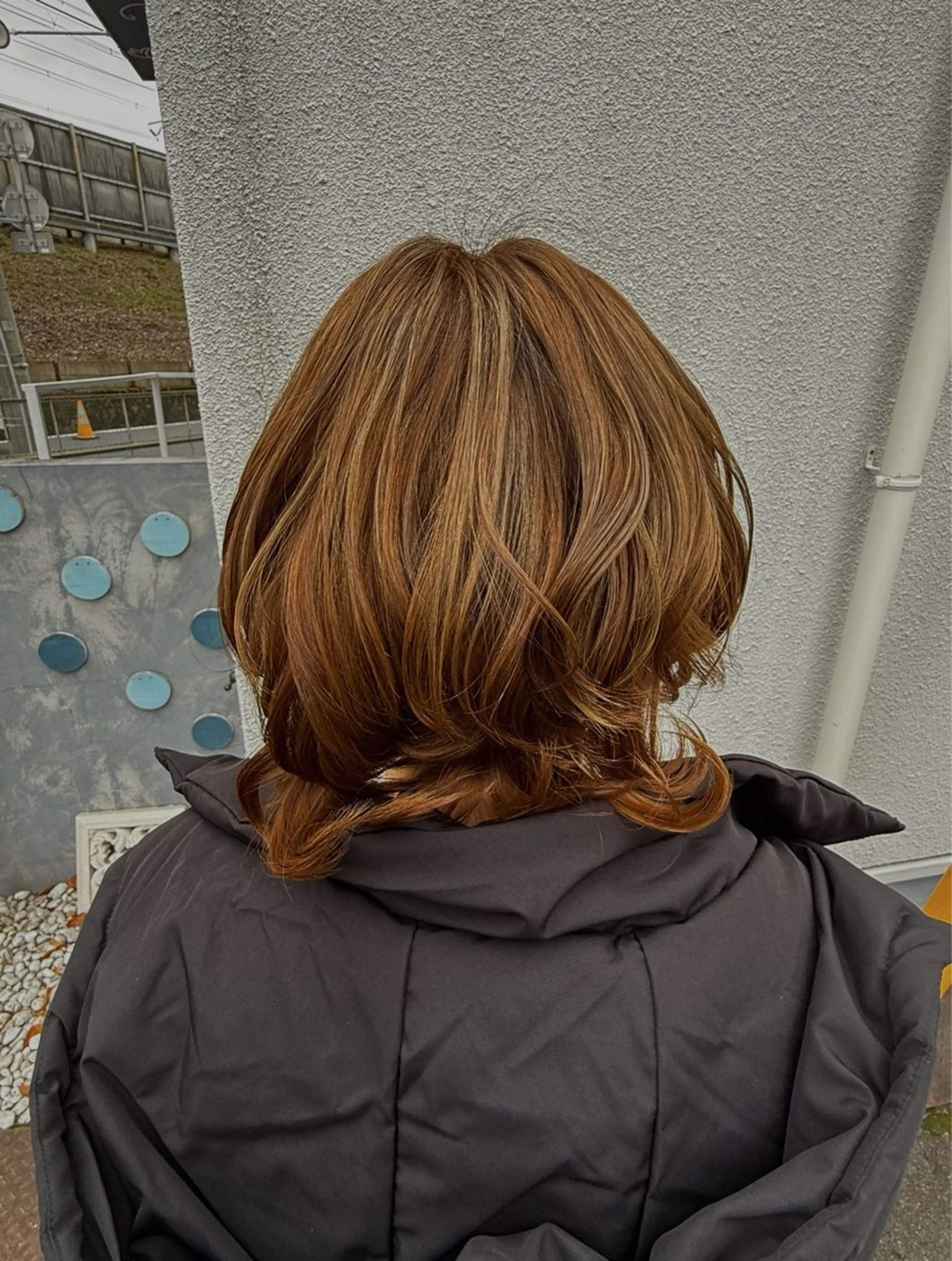 ショート カラー ヘアアレンジ ヘアカラー 大立 七夏のヘアスタイル