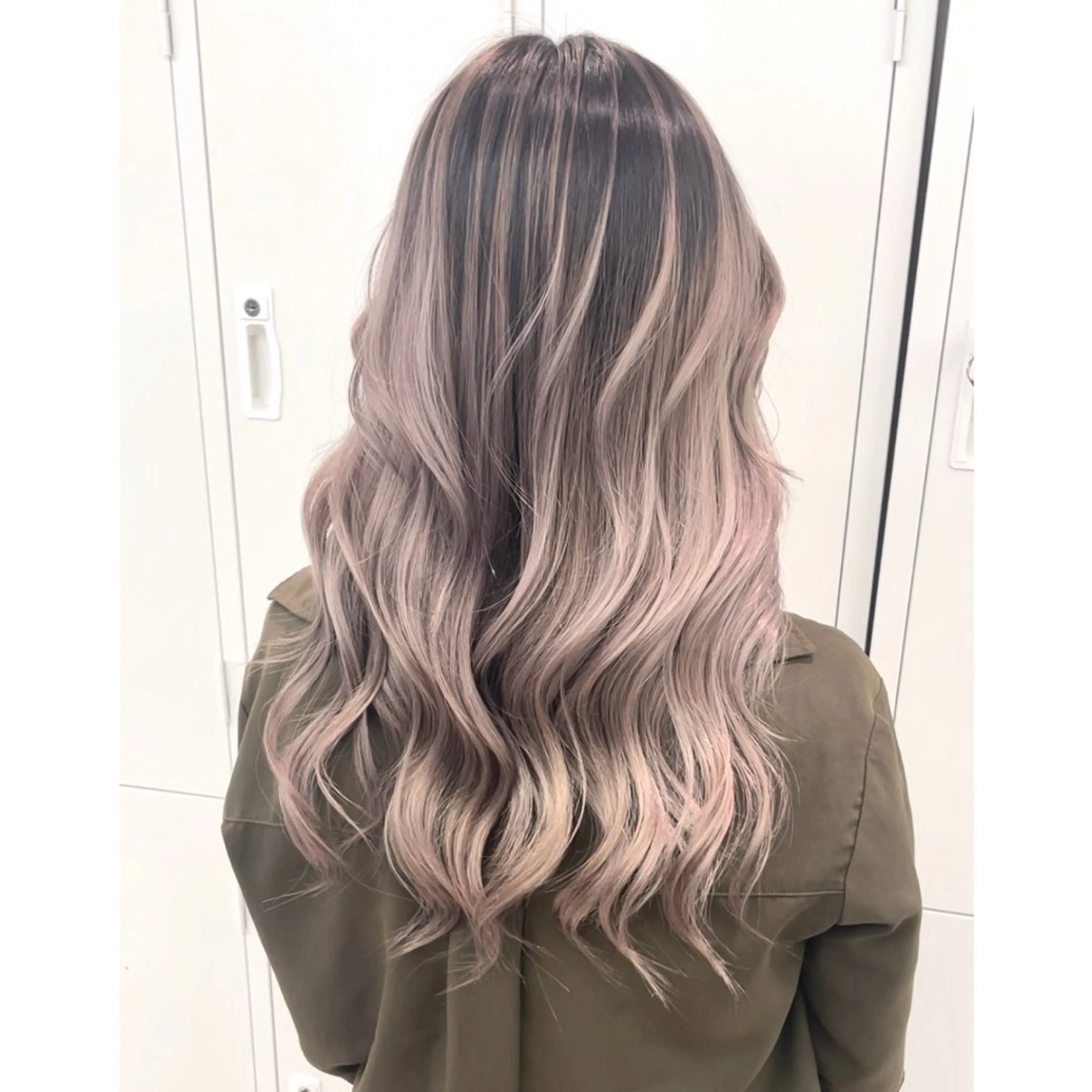 ロング カラー カット ヘアカラー トリートメント 奥山義進/大宮 /ダブルカラーのヘアスタイル