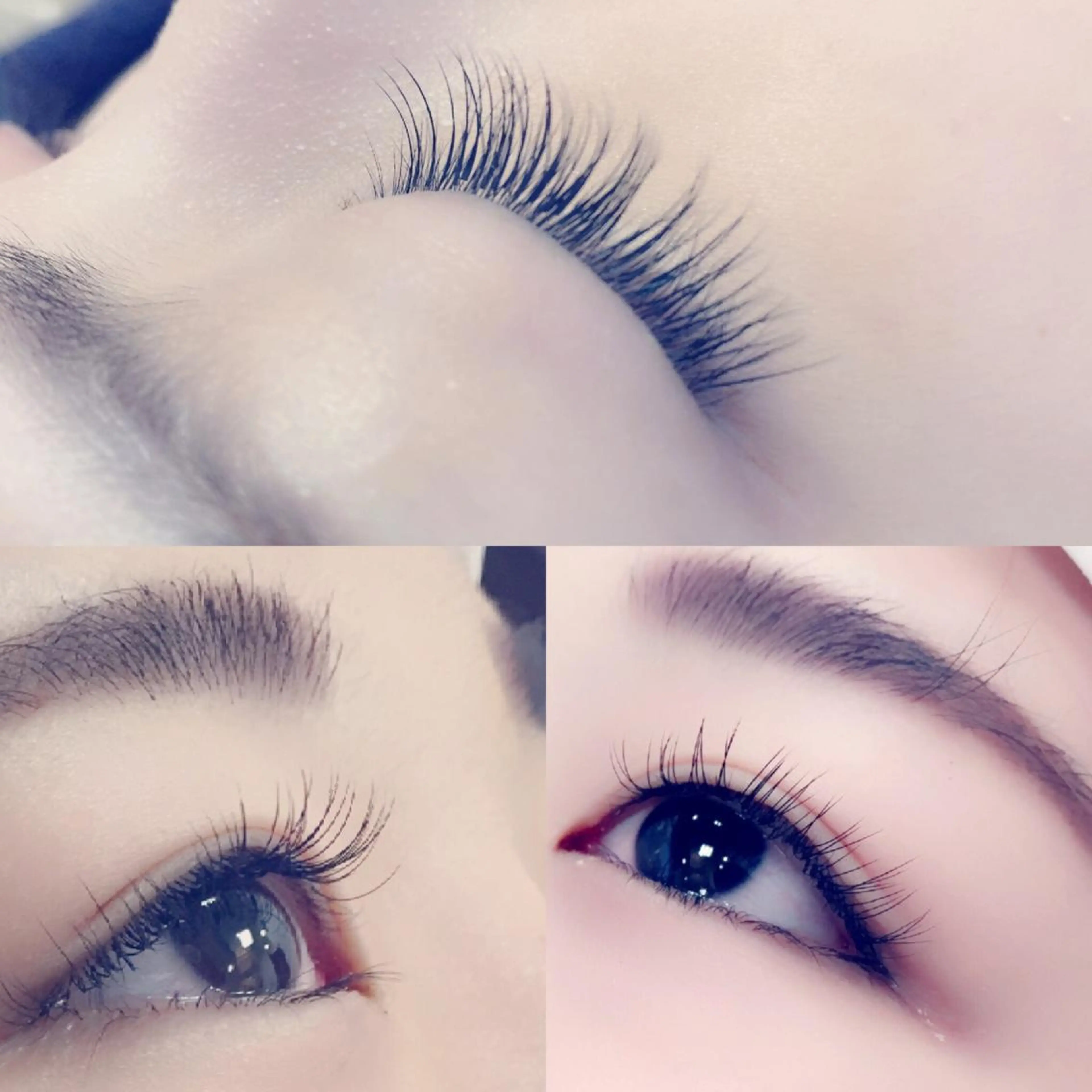 マツエク・マツパ Cカール ナチュラル Millieye大崎 講師のマツエク・マツパデザイン