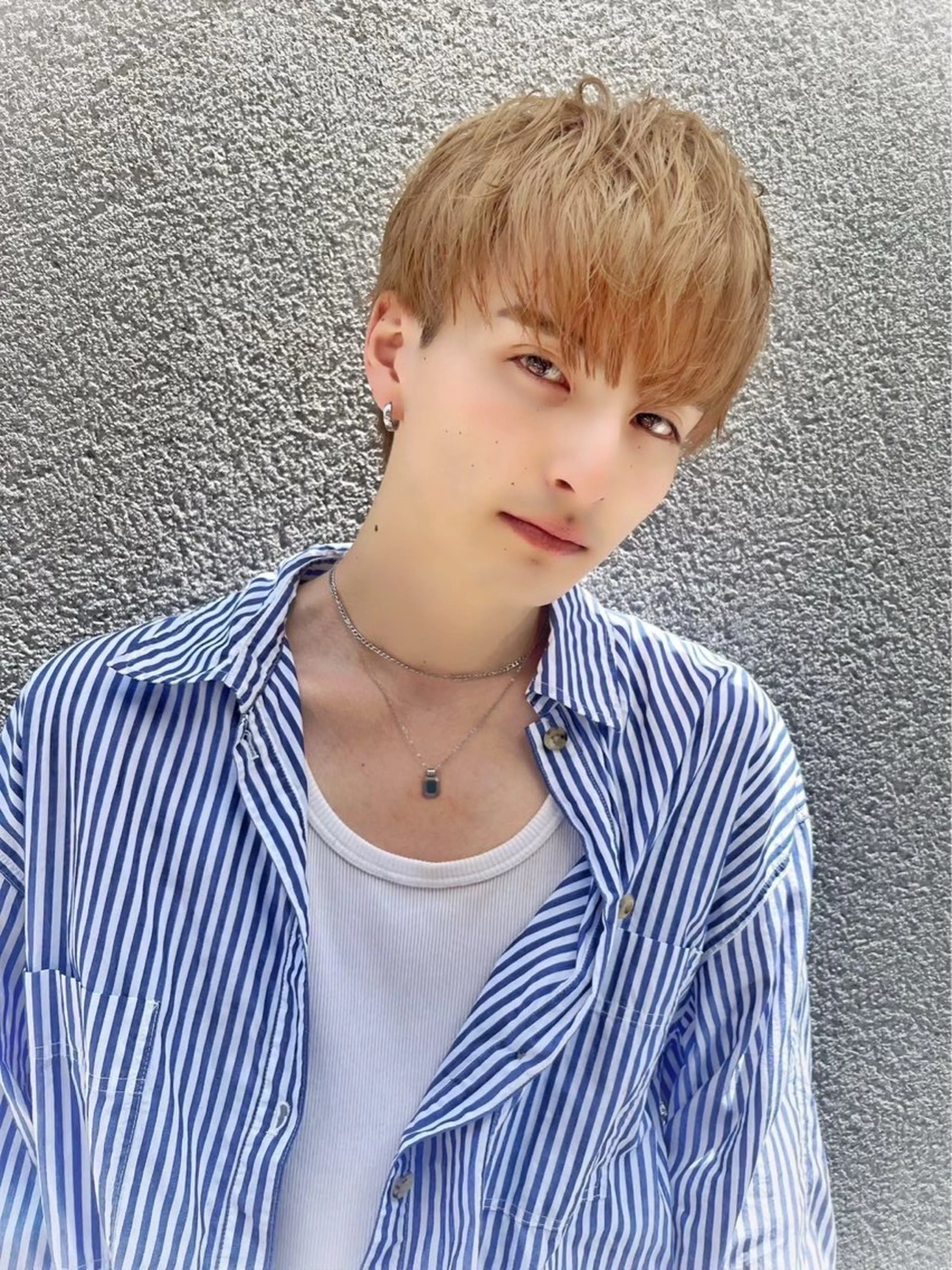 ショート カラー パーマ メンズ 🔥メンズ特化🔥 藍斗のヘアスタイル