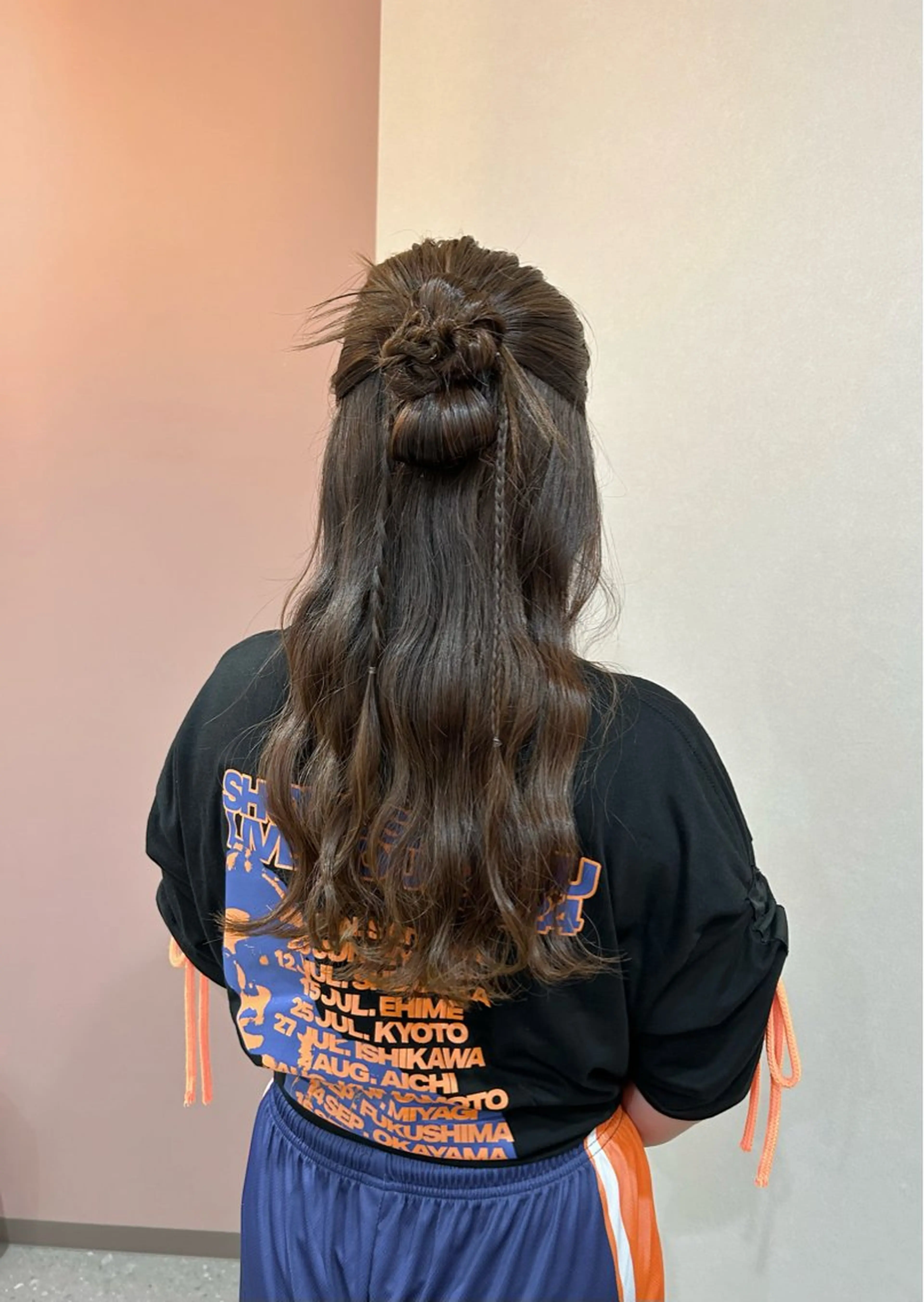 ロング ヘアセット Mila Hazukiのヘアスタイル