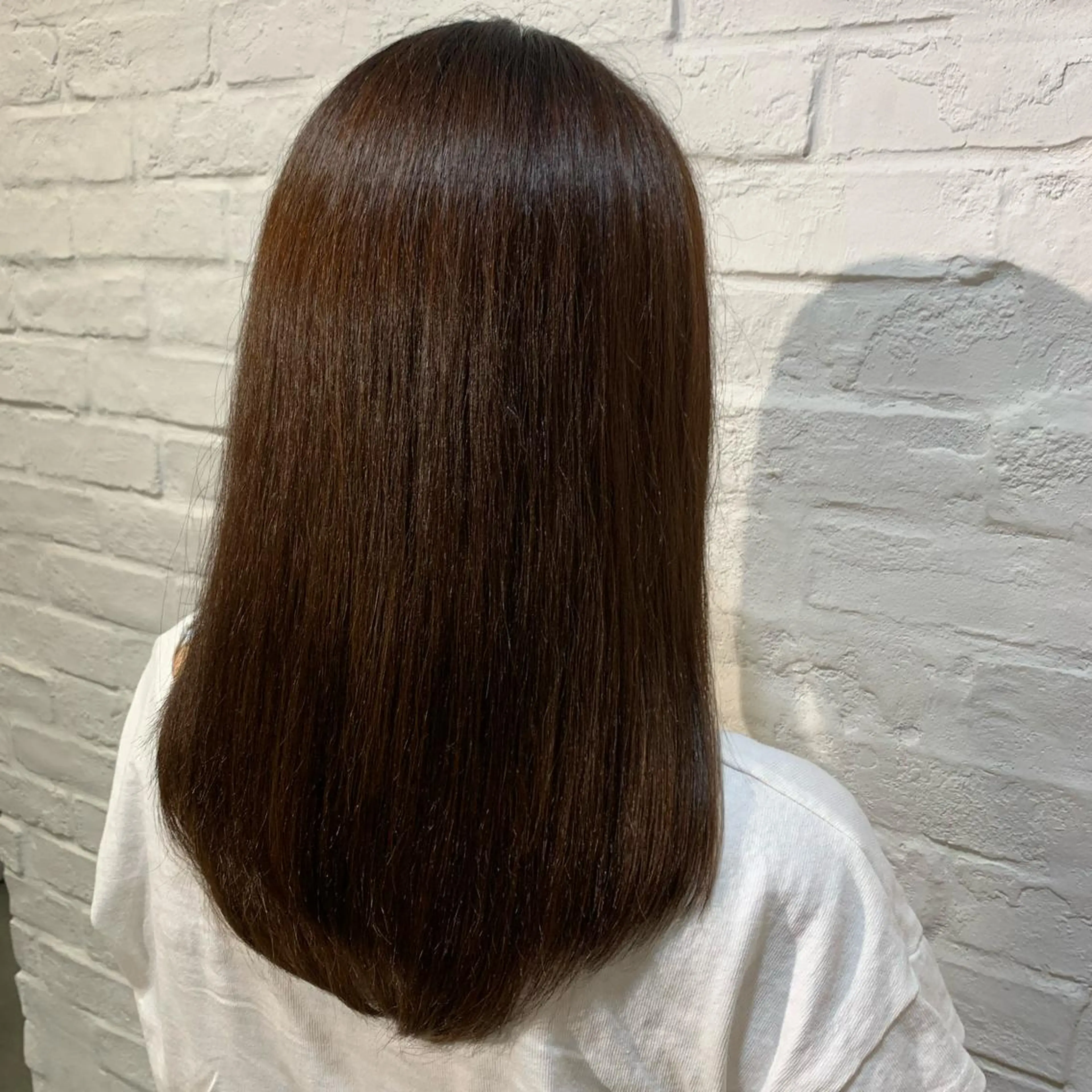 ミディアム カラー トリートメント 山本 陸央のヘアスタイル