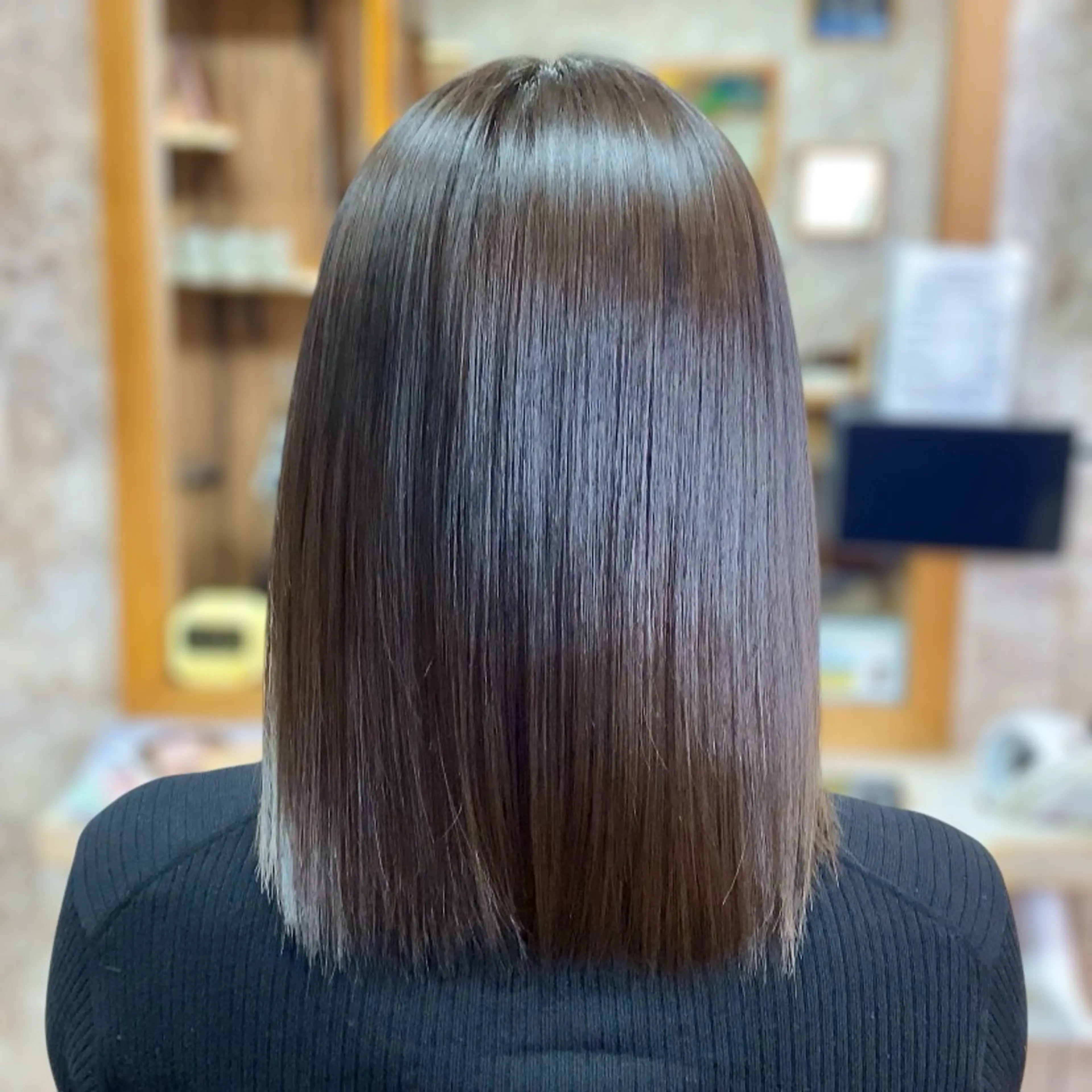 ミディアム 髪質改善 トリートメント トリートメント YELLOW CORN 金沢文庫所属・【金沢文庫4分】髪質 改善/縮毛矯正アラタのヘアスタイル