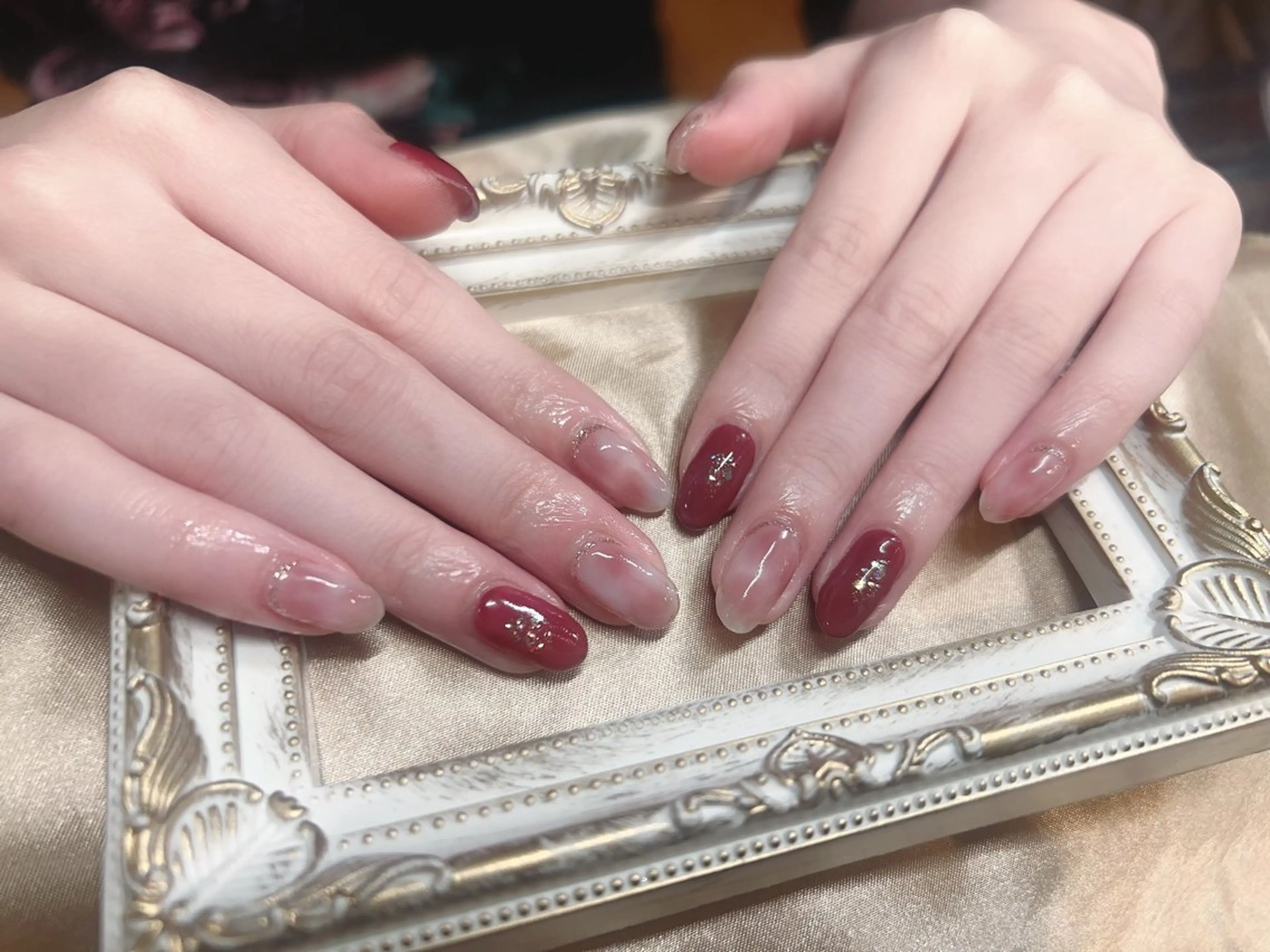 ネイル ニュアンスネイル JUNA nail salon所属・padan ななのネイルデザイン
