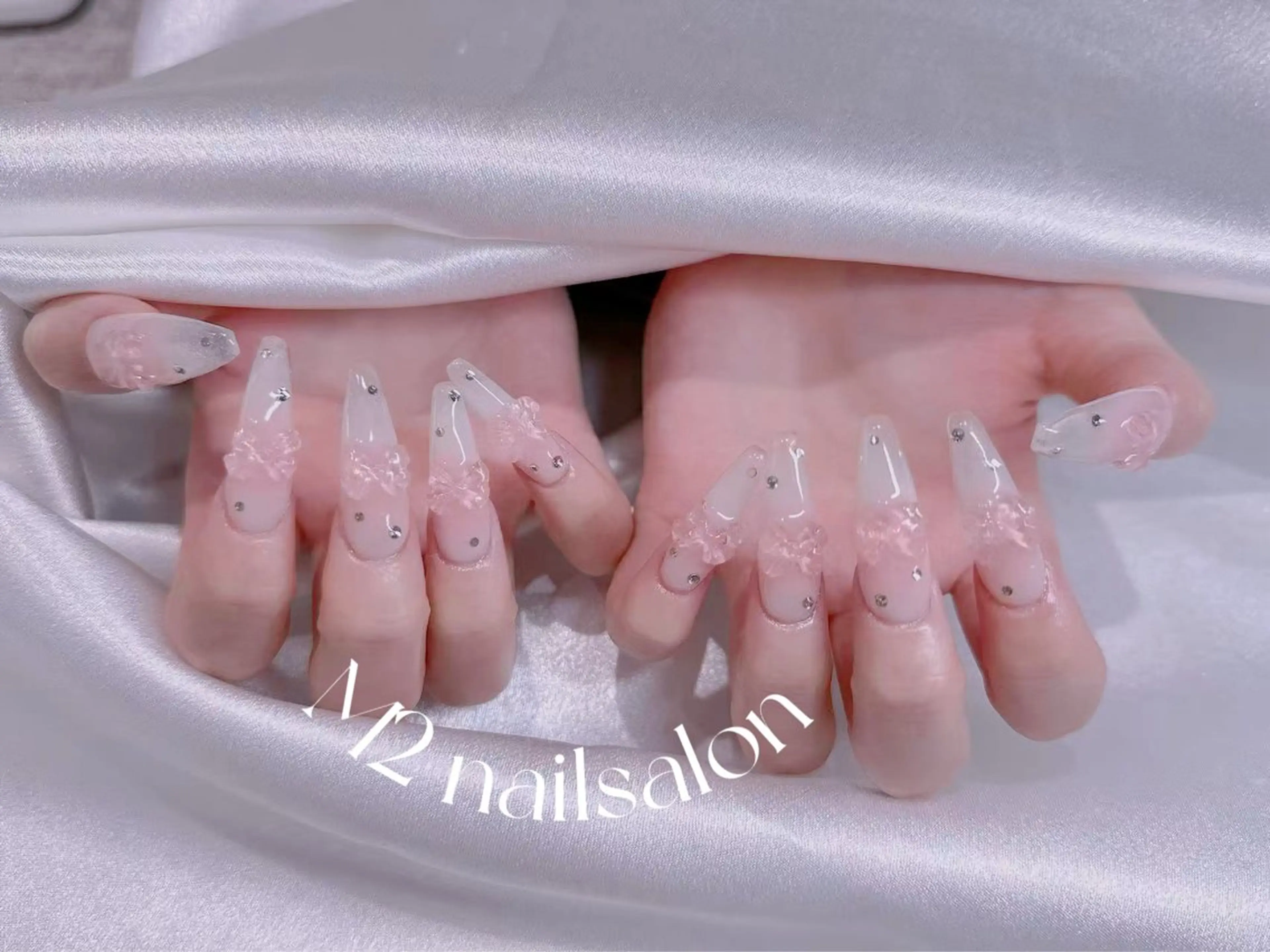 ネイル 長さだし専門店 M2　rikaのネイルデザイン