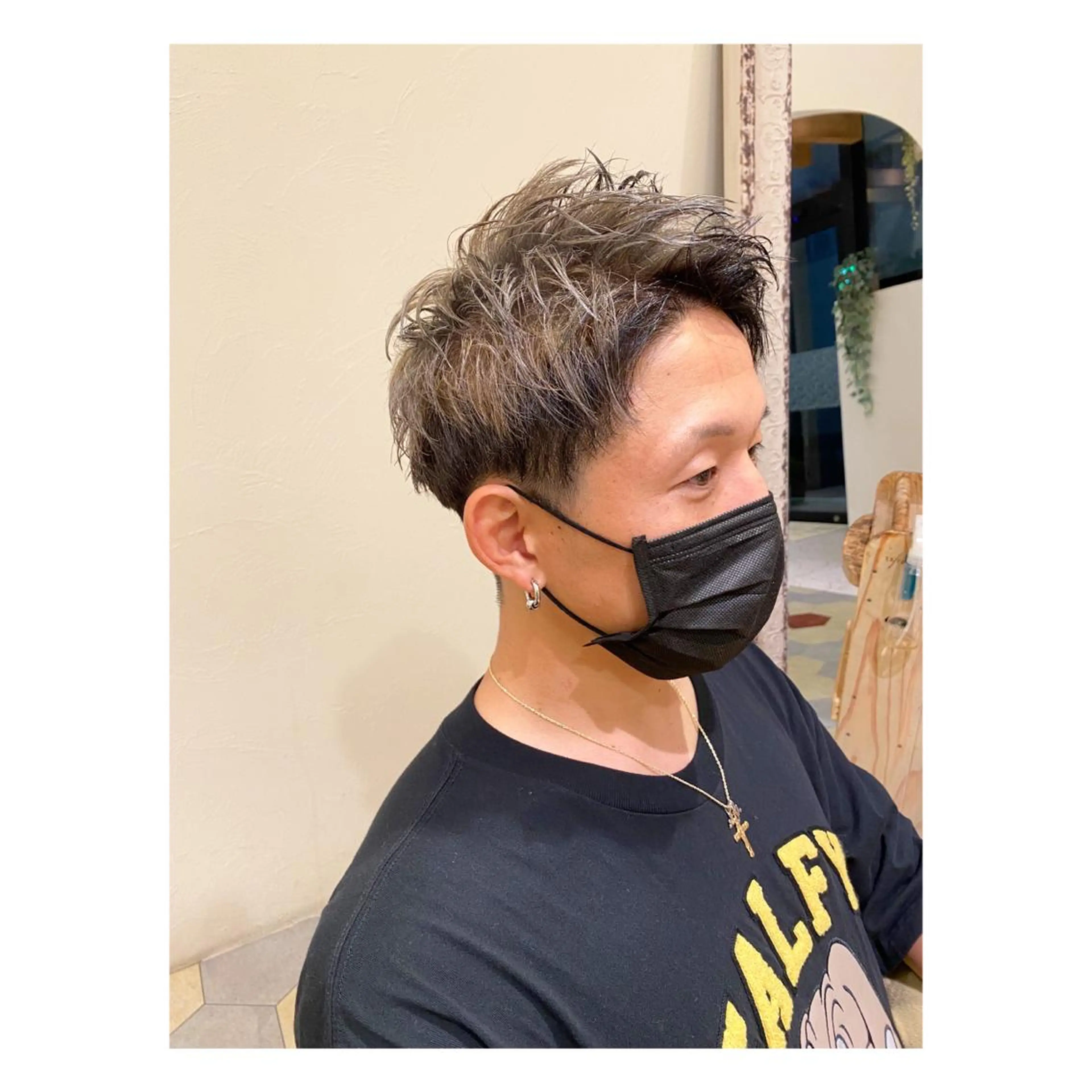 カラー メンズ ヘアカラー 菊池大一 溝の口パーマのヘアスタイル