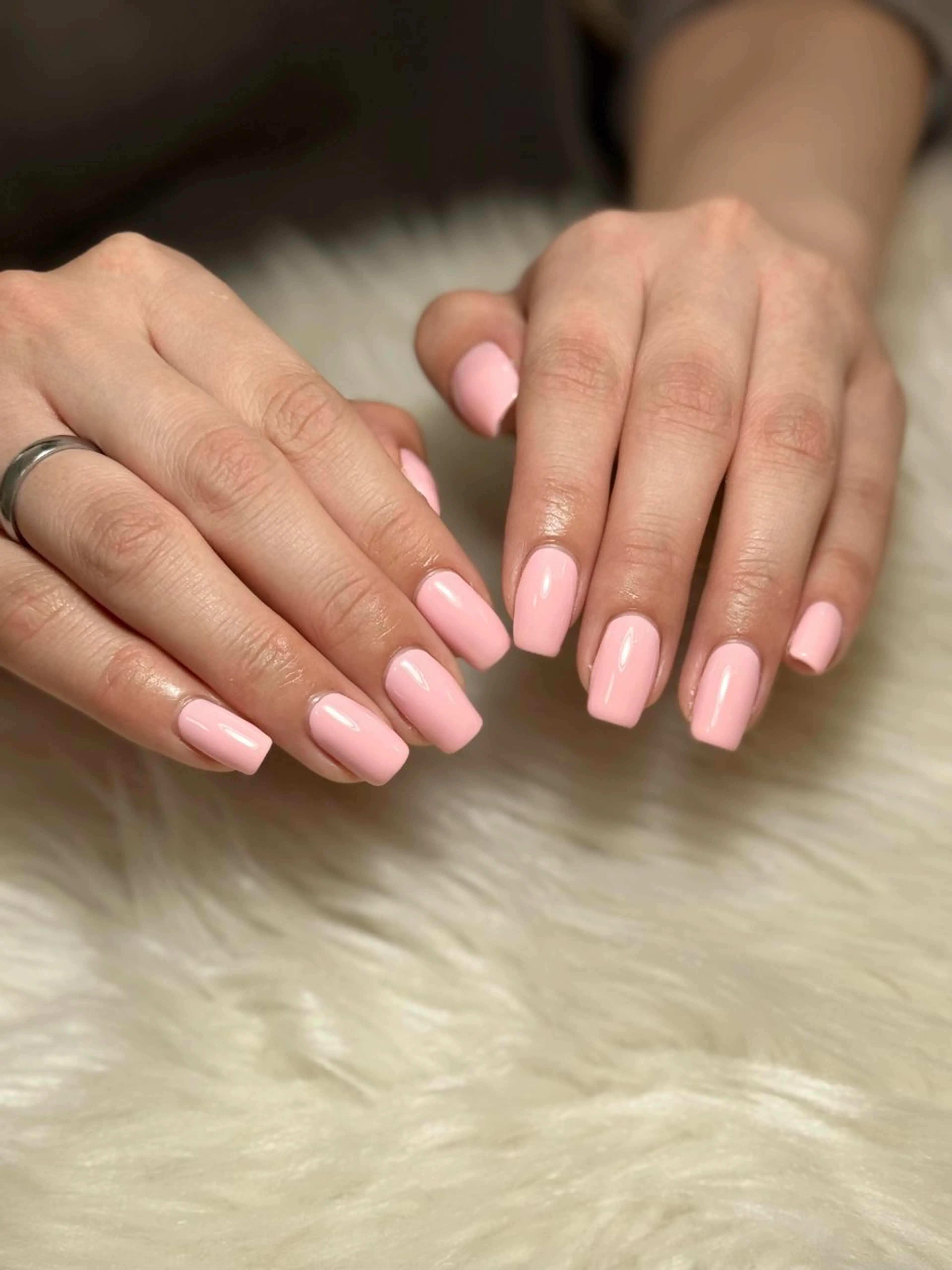 ネイル ワンカラーネイル ピンク 春ネイル Nail Factory PINKBERRY所属・PINKBERRY ミクのネイルデザイン