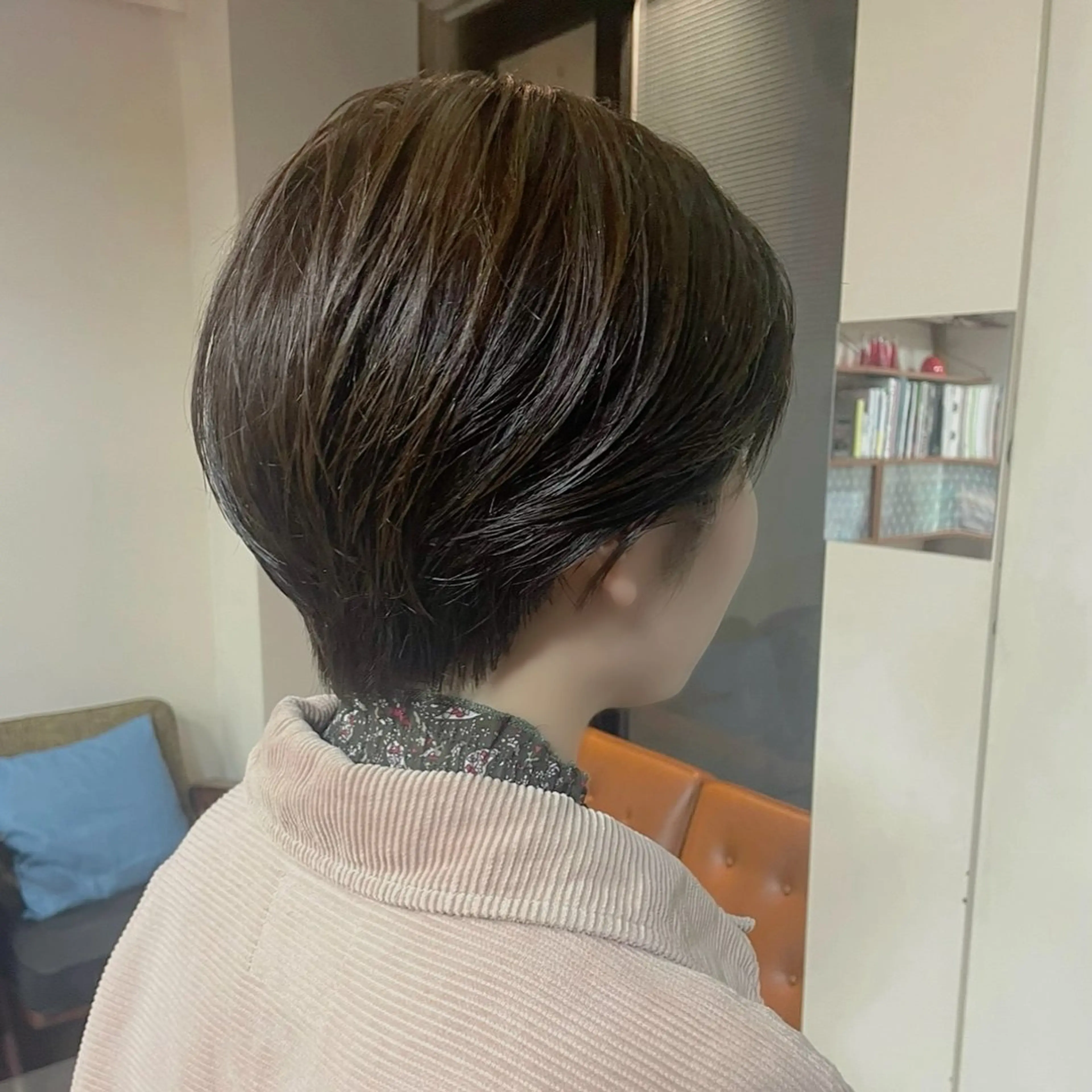 ショート ショートヘア ミニボブ/カット モデル/渋谷/ 宍戸のヘアスタイル