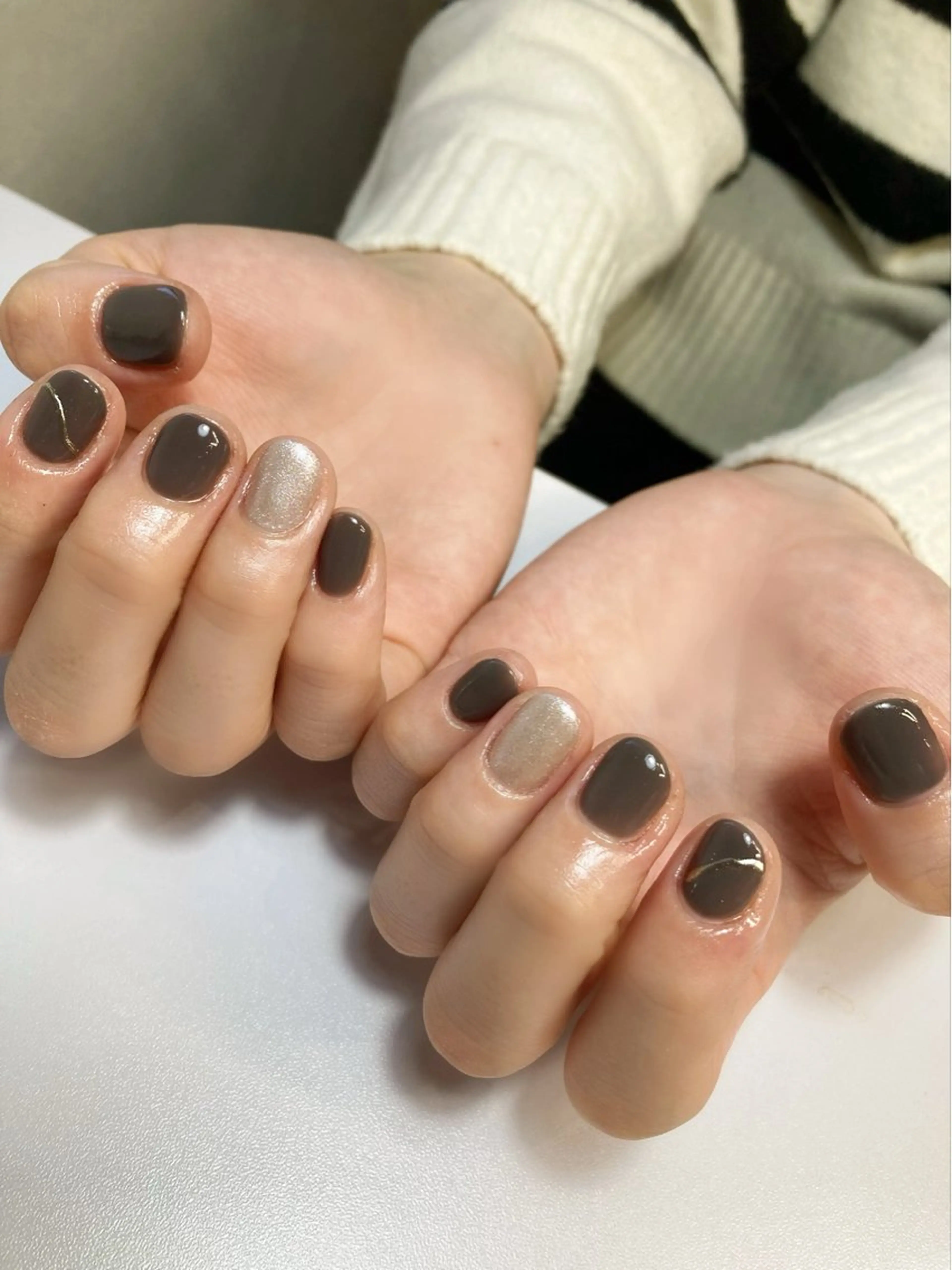 ネイル ショートネイル k natsuのネイルデザイン