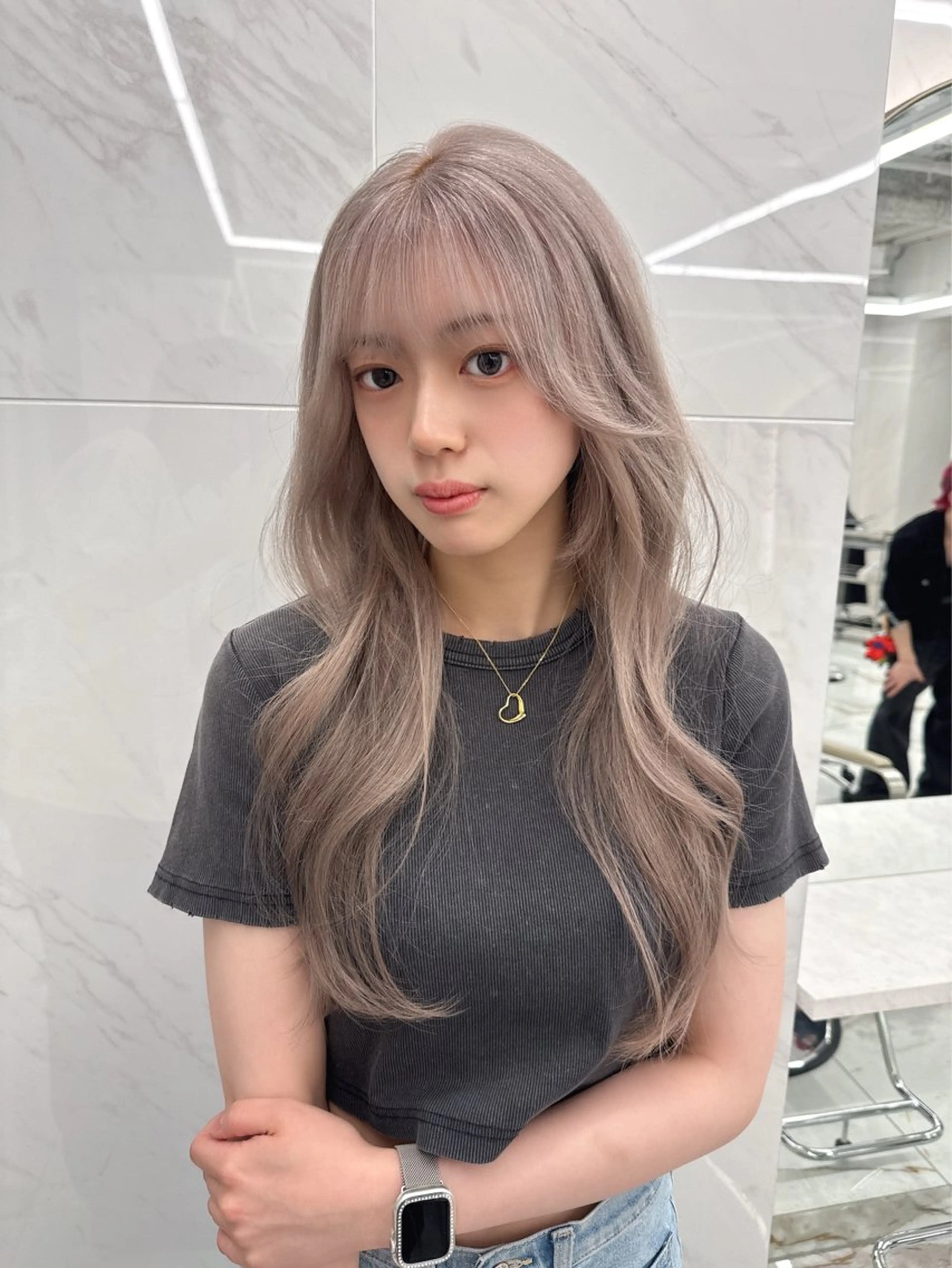 ロング カラー ヘアカラー ヘアセット kiti Sakae所属・栄美容師/kiti /ボブ/ケントのヘアスタイル