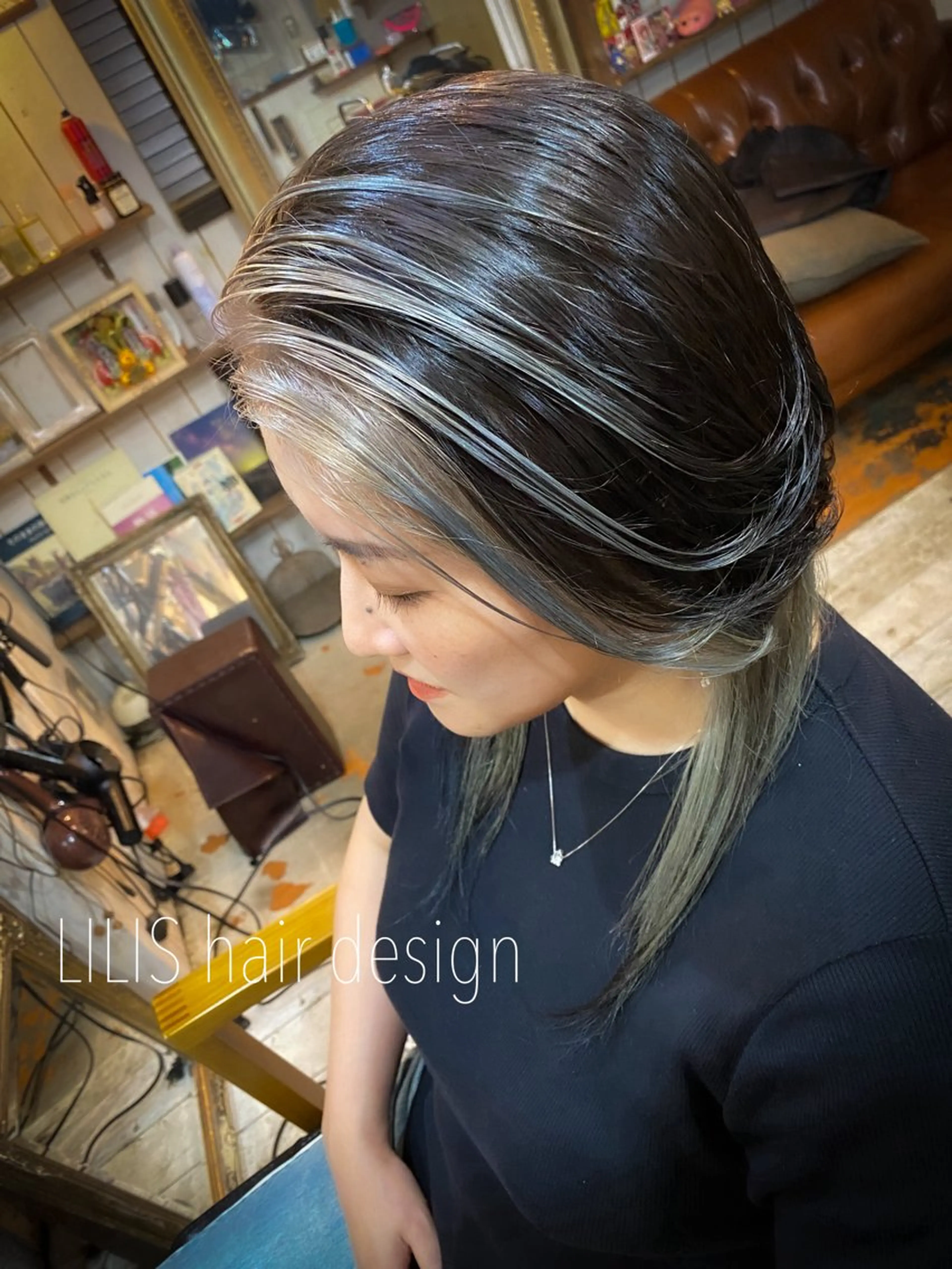 ミディアム カラー LILIS hair design所属・LILIS hair designのヘアスタイル