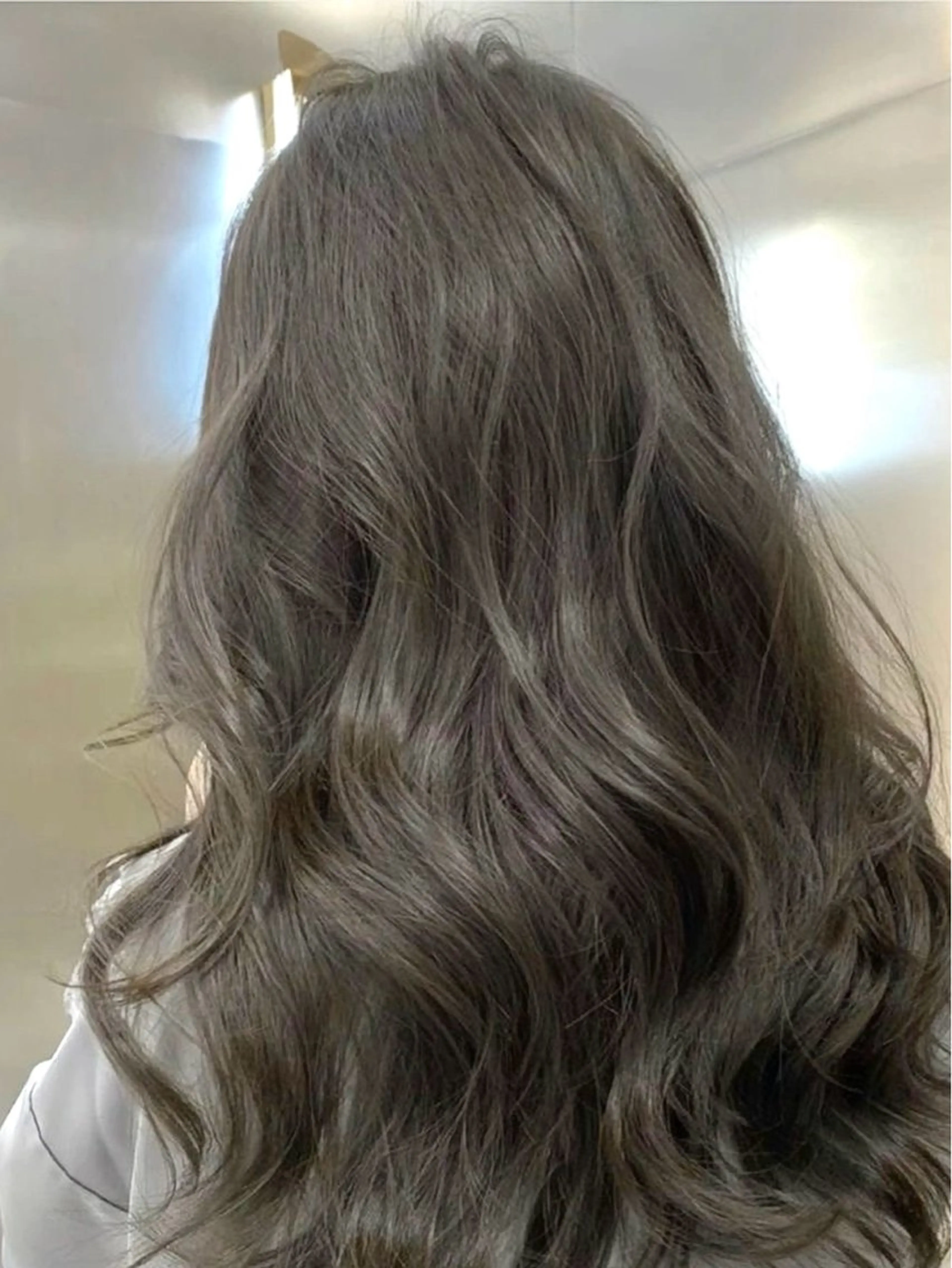 ロング 表参道/ハイライト バレイヤージュのヘアスタイル