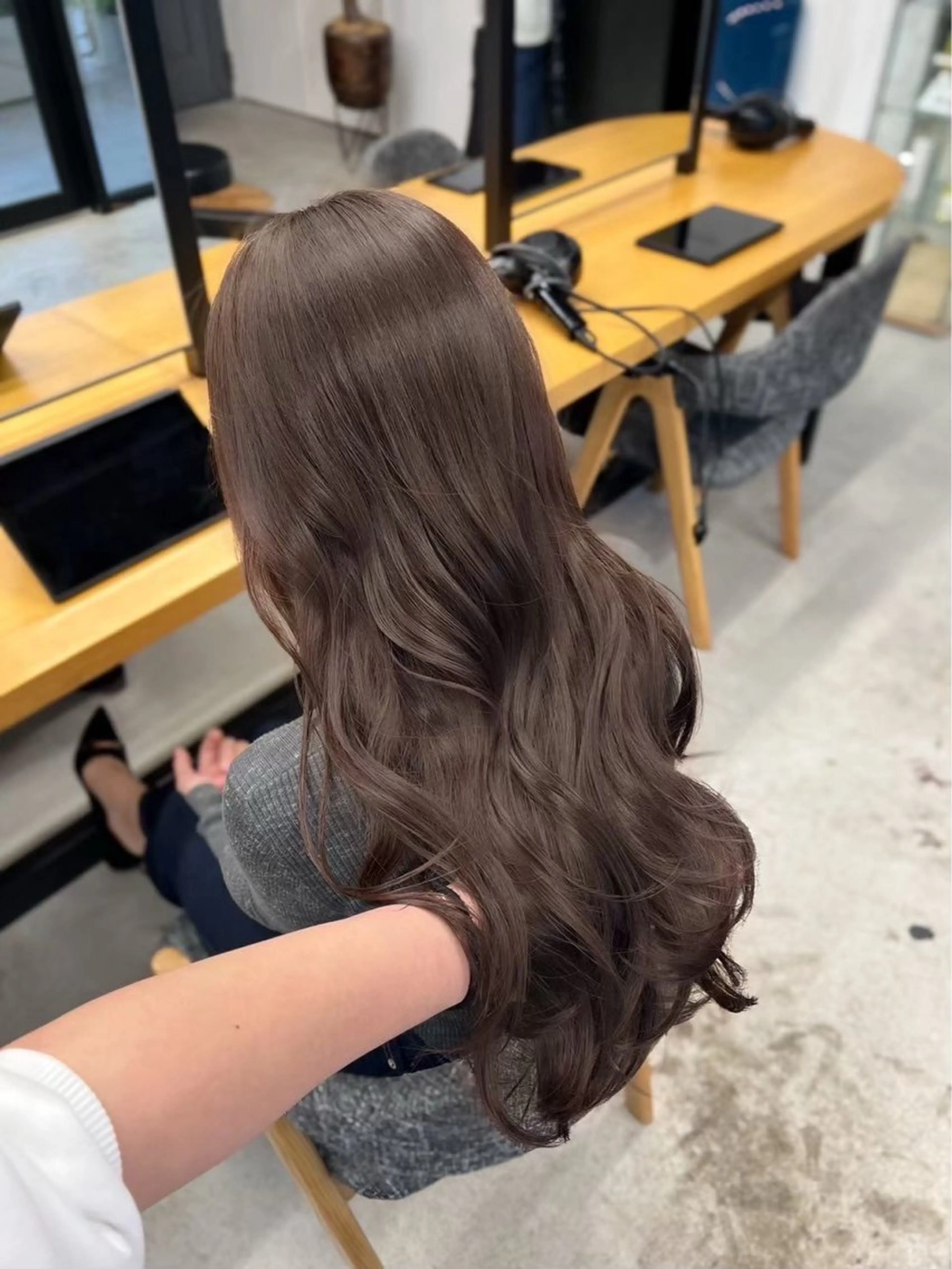 カラー ブリーチ ブリーチなしカラー HAVANA所属・立川美容師✨️❤️ まゆかのヘアスタイル