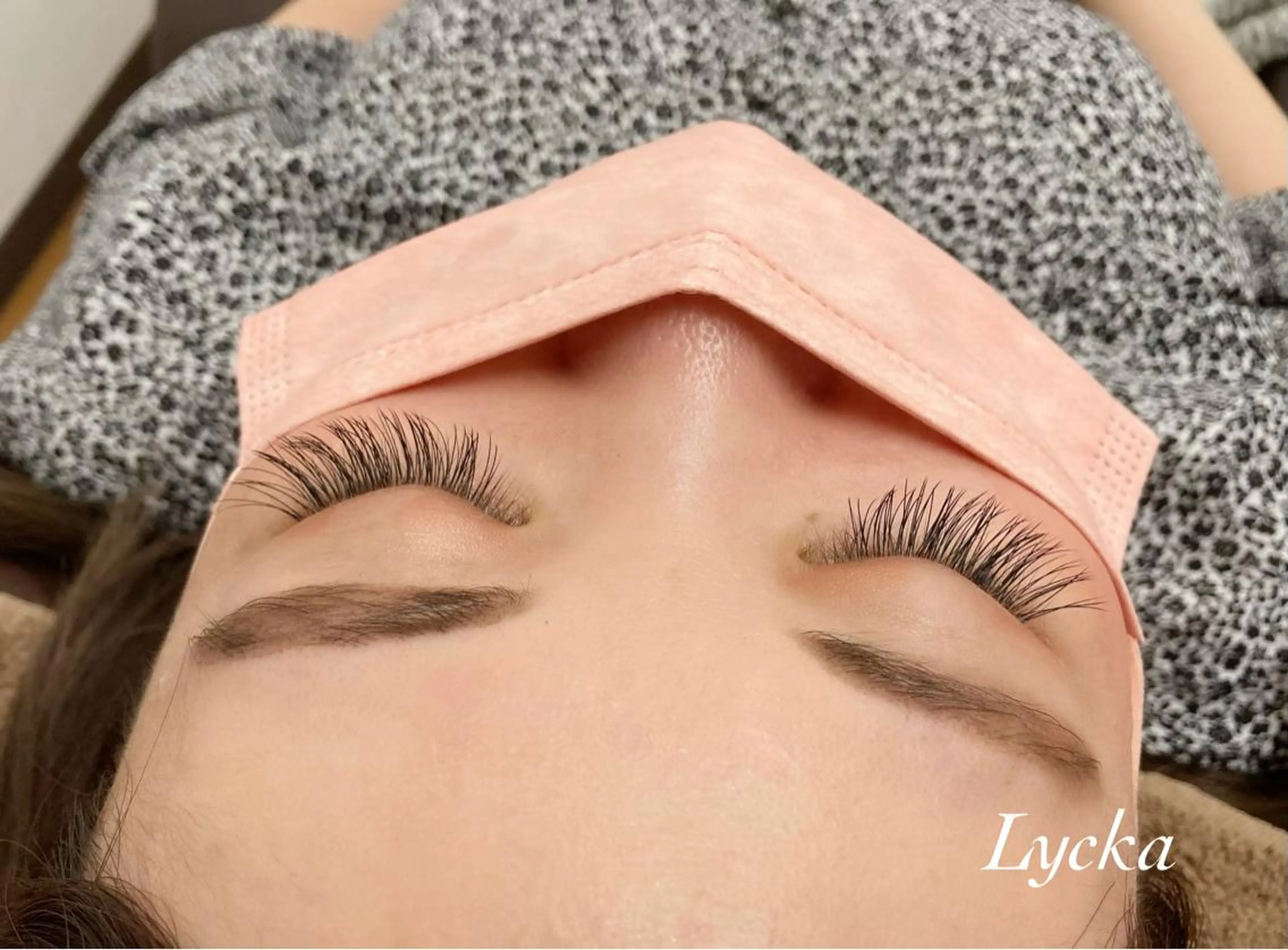 マツエク・マツパ Cカール フラットラッシュ Jカール 美容室ardmento 内 Lycka所属・Lycka リュッカのマツエク・マツパデザイン