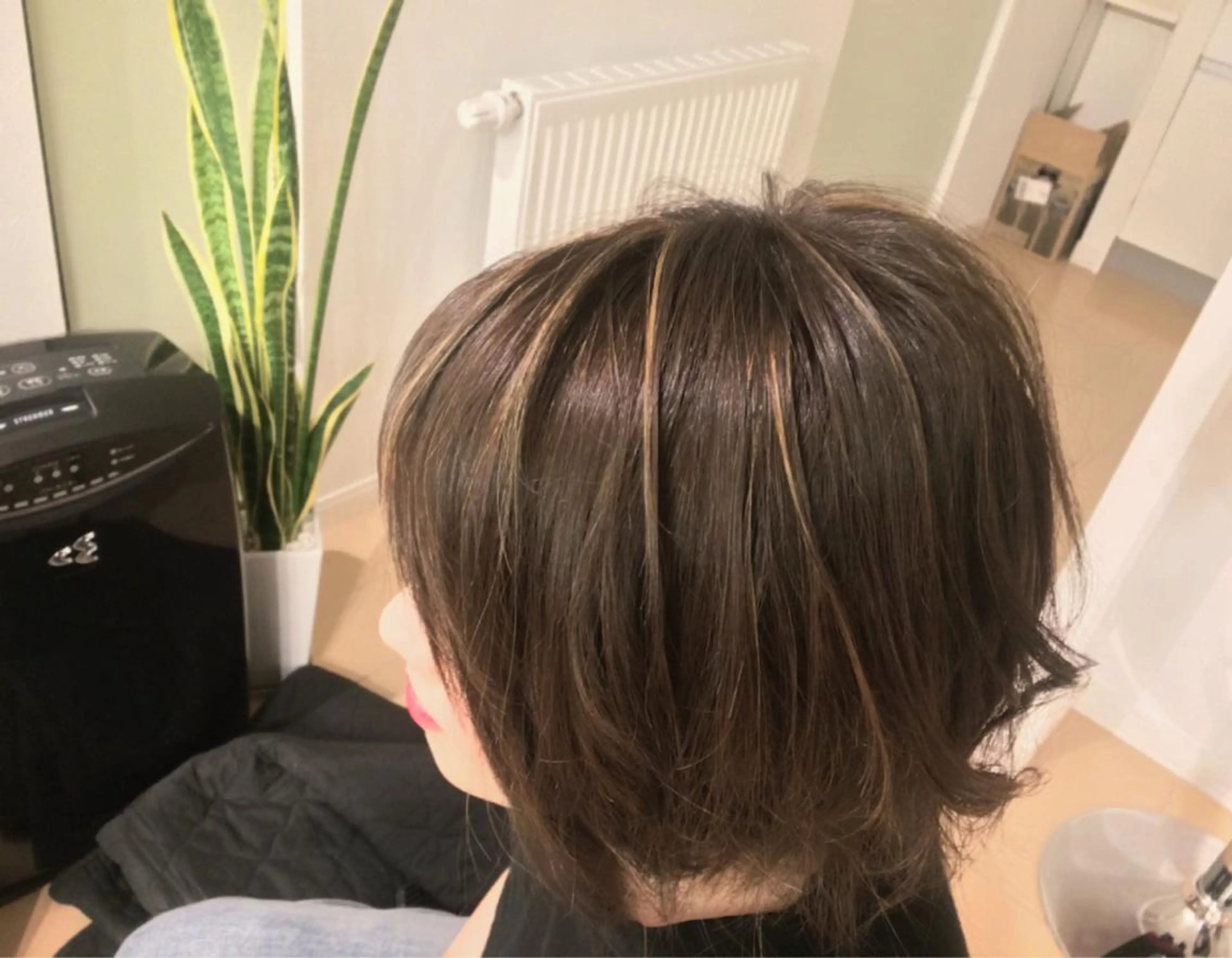 ショート カラー ベージュカラー ハイライトカラー ハイライト 韓・中華美女ヘア 🇰🇷×🇨🇳のヘアスタイル