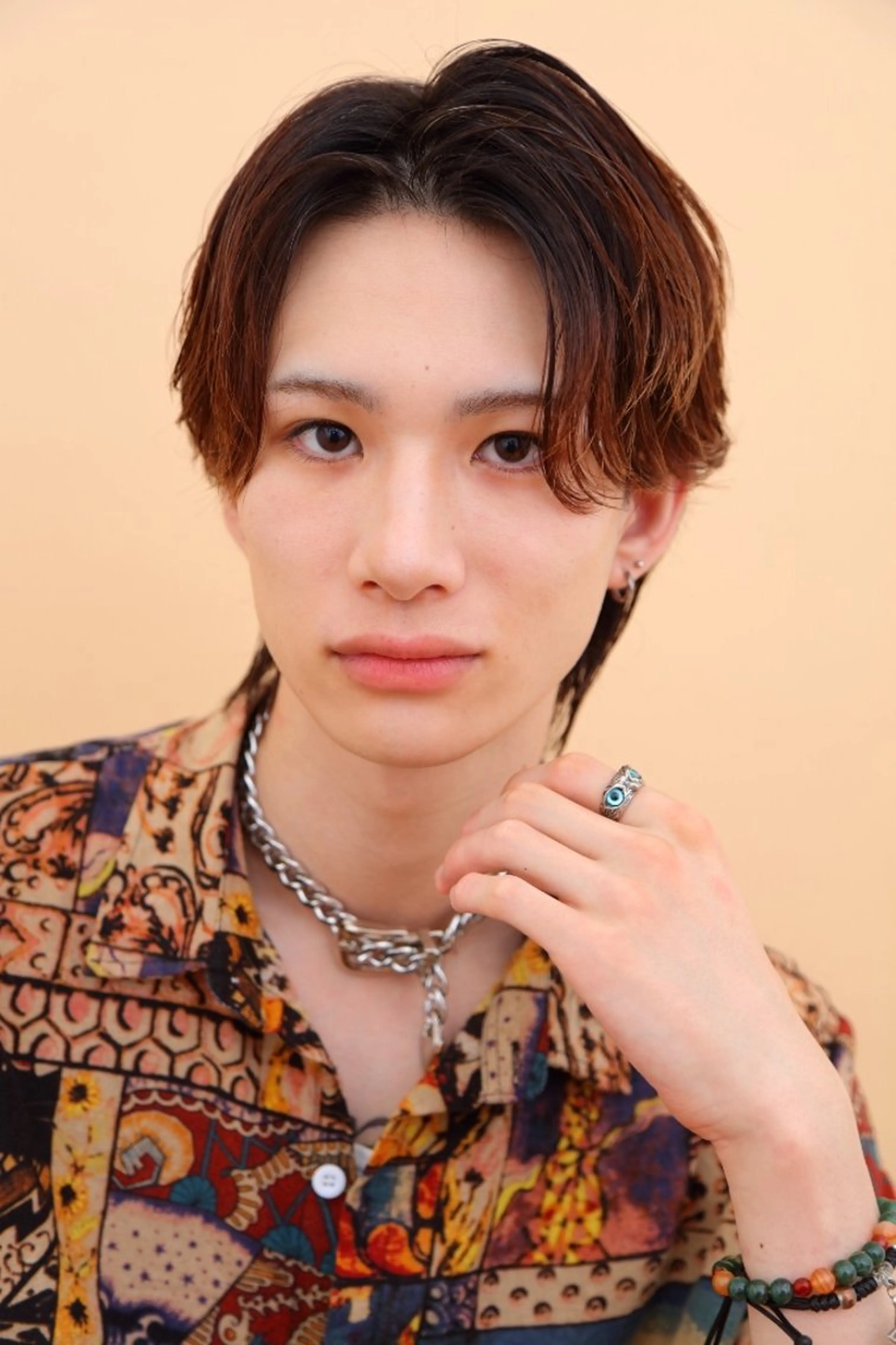 【メンズ】ケアカラー ブリーチハイライト 保湿トリートメント付きの写真