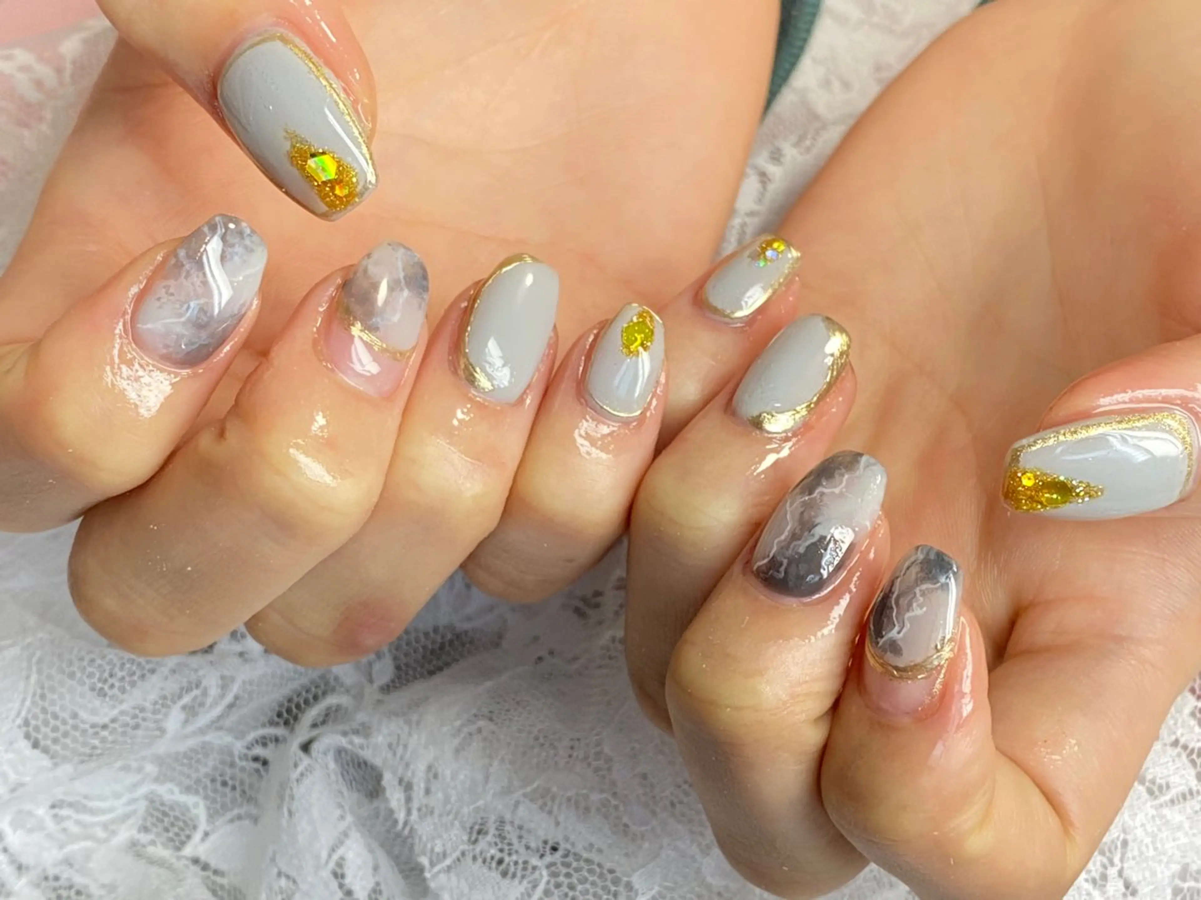 ネイル HandS ネイル 自宅サロンのネイルデザイン