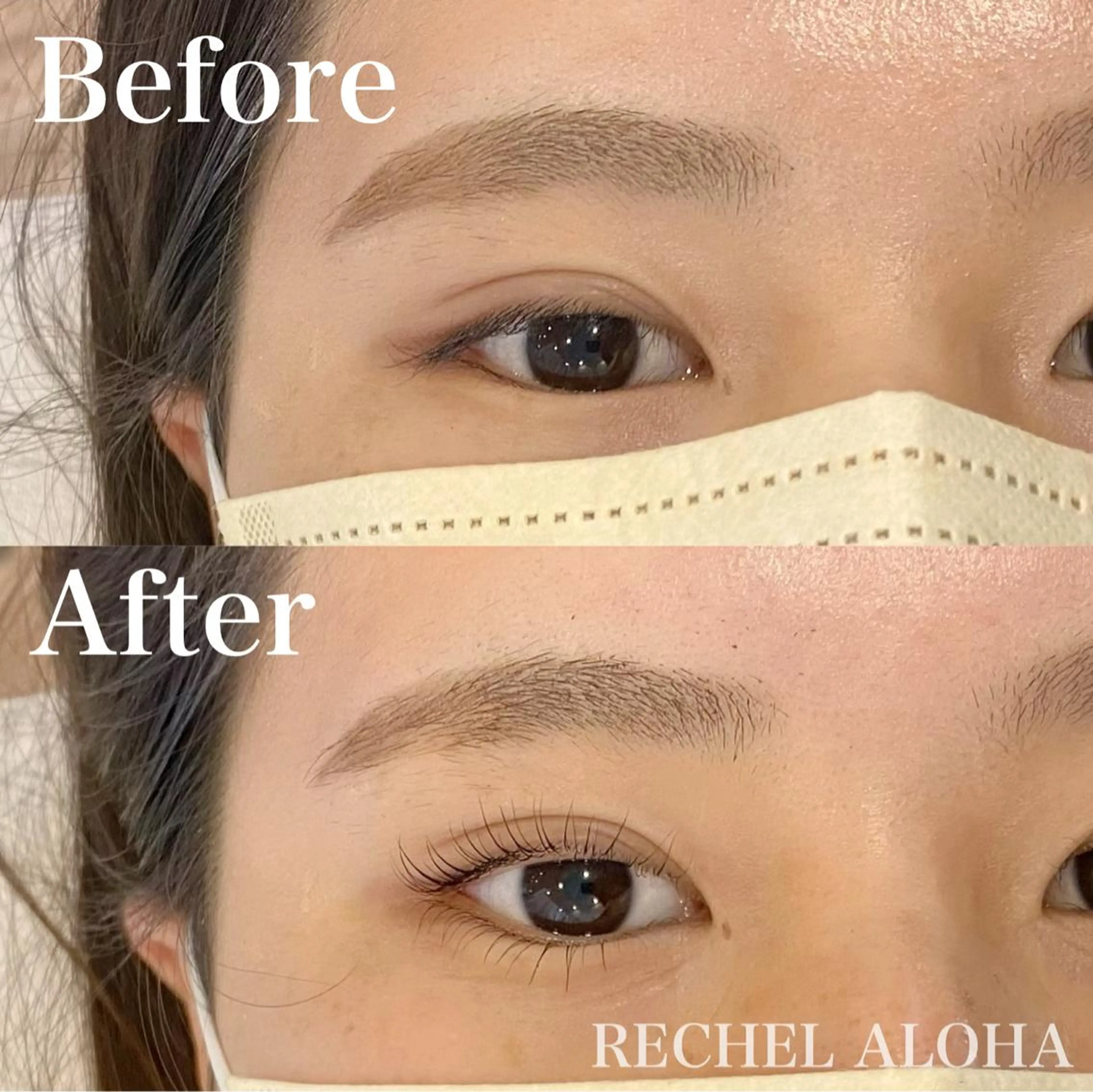 マツエク・マツパ ジャパンアイリストカレッジ天王寺校所属・岩野 夢加のマツエク・マツパデザイン