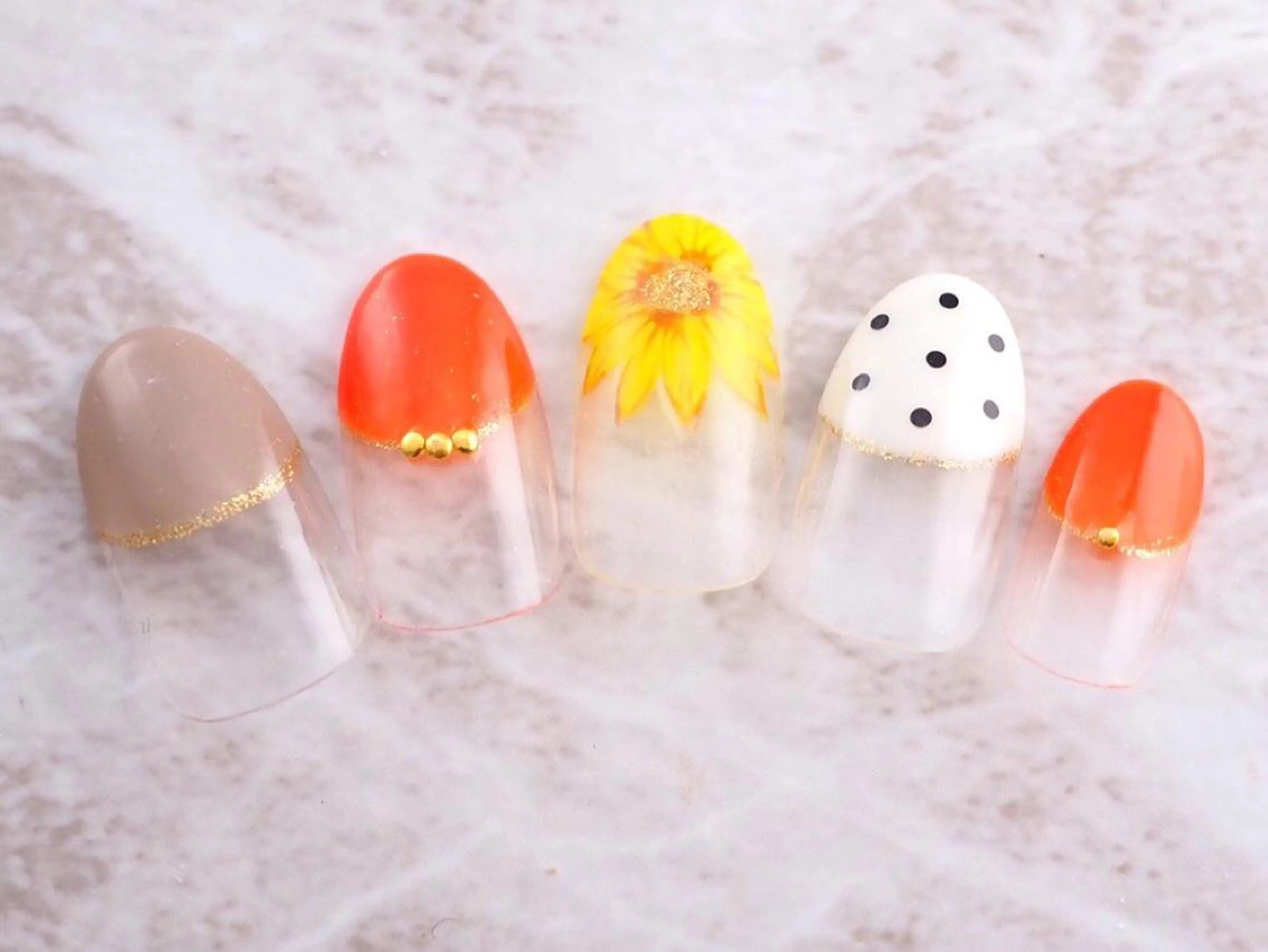 ネイル ネイルPetit Ribbonのネイルデザイン