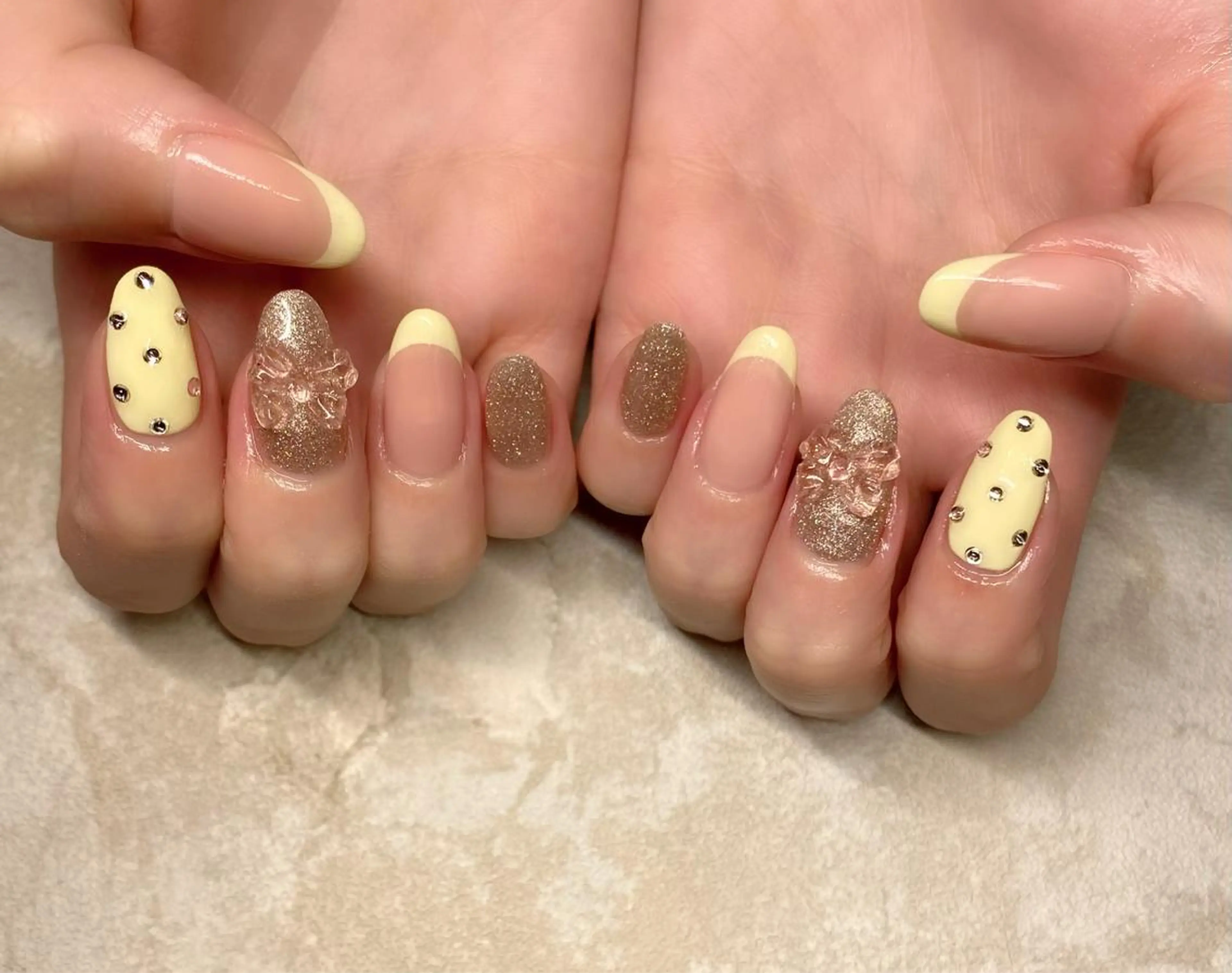 ネイル Lino+ ネイル&よもぎ蒸しのネイルデザイン