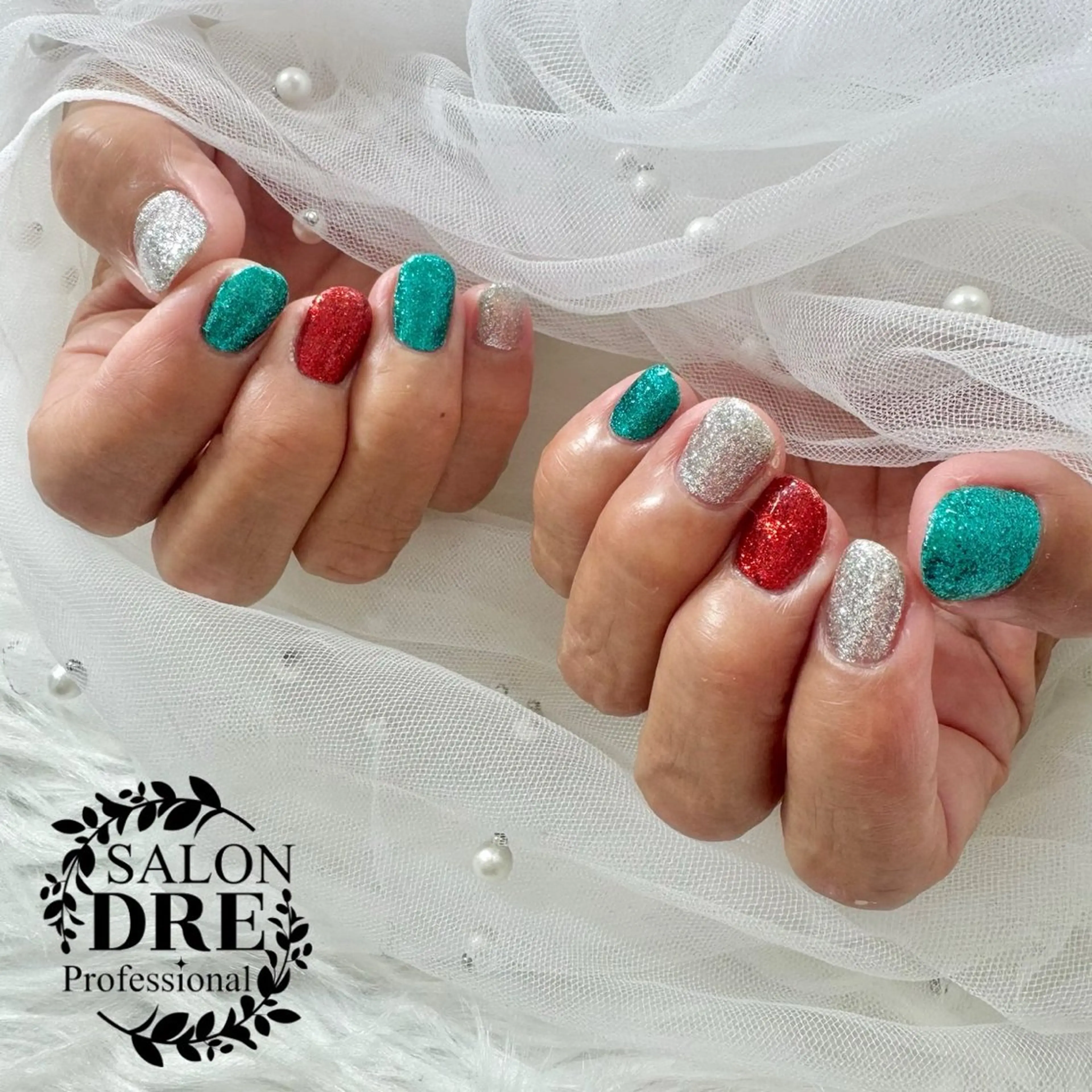 ネイル 冬ネイル クリスマス salonDRE MIYUKIのネイルデザイン