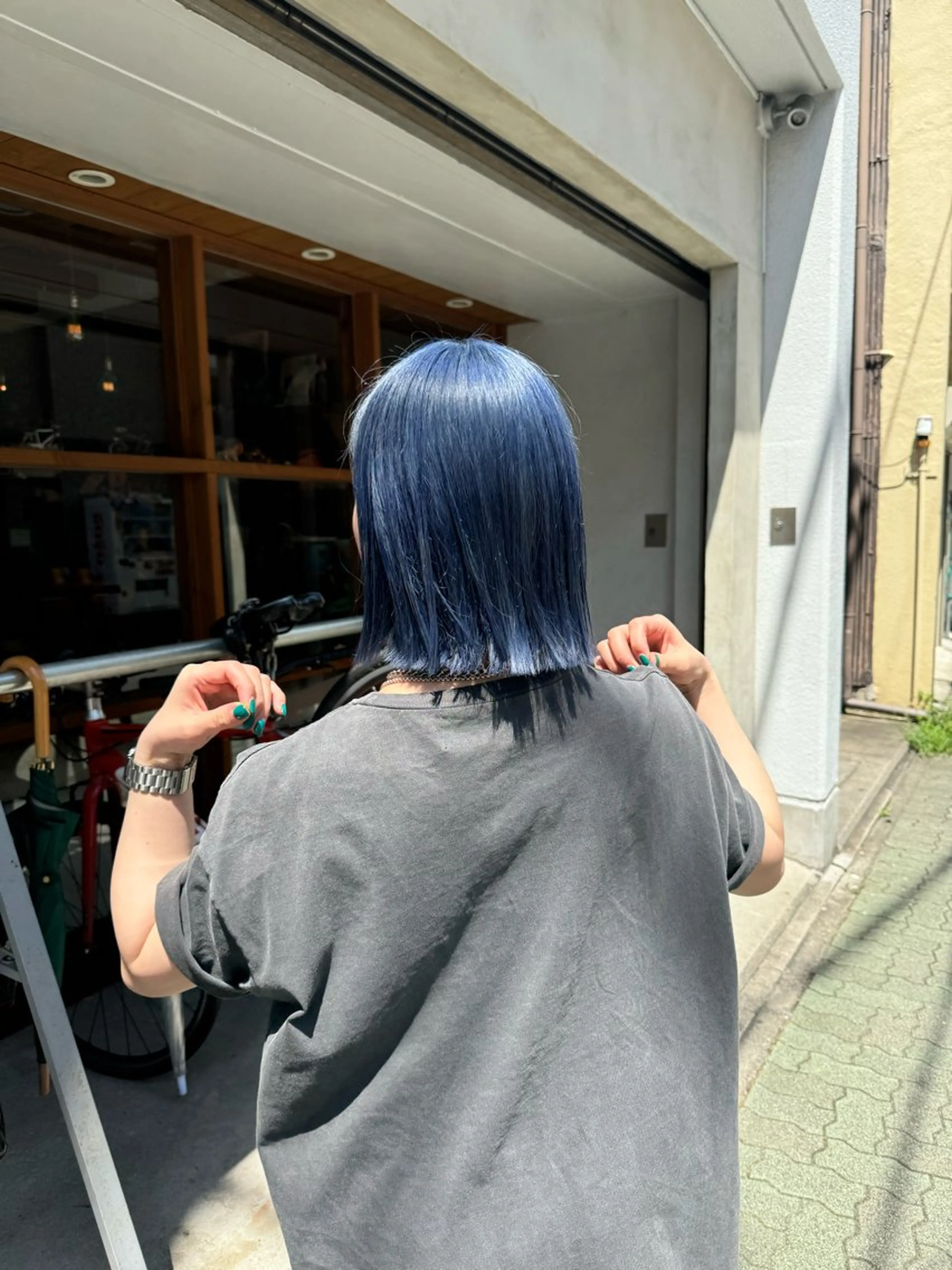 カラー ハイトーンカラー ボブ Revie  hair所属・Hiyori/透明感 /ボブ/矢場町のヘアスタイル