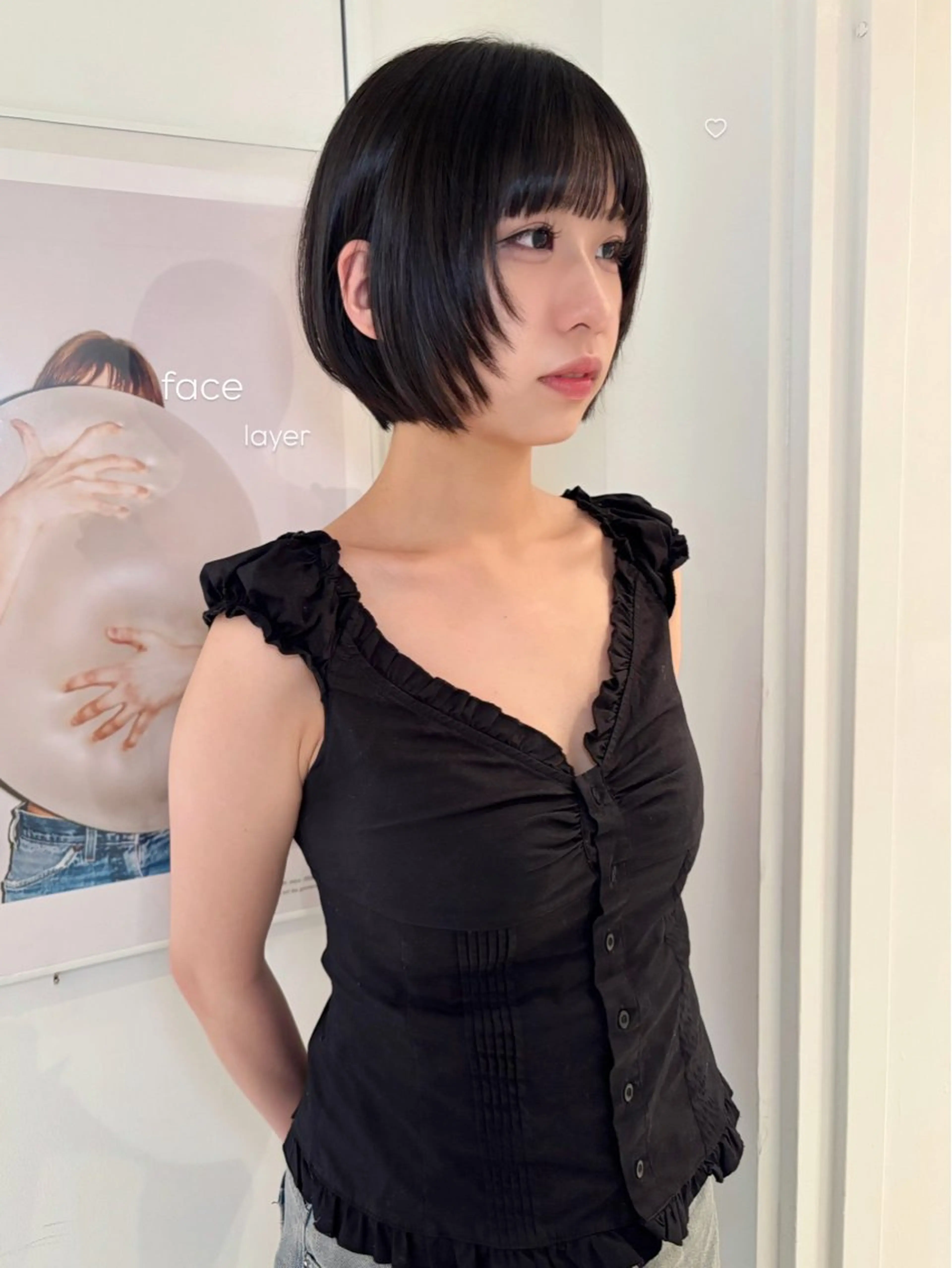 ショート riria/ボブ /ブラウンカラー🎀のヘアスタイル