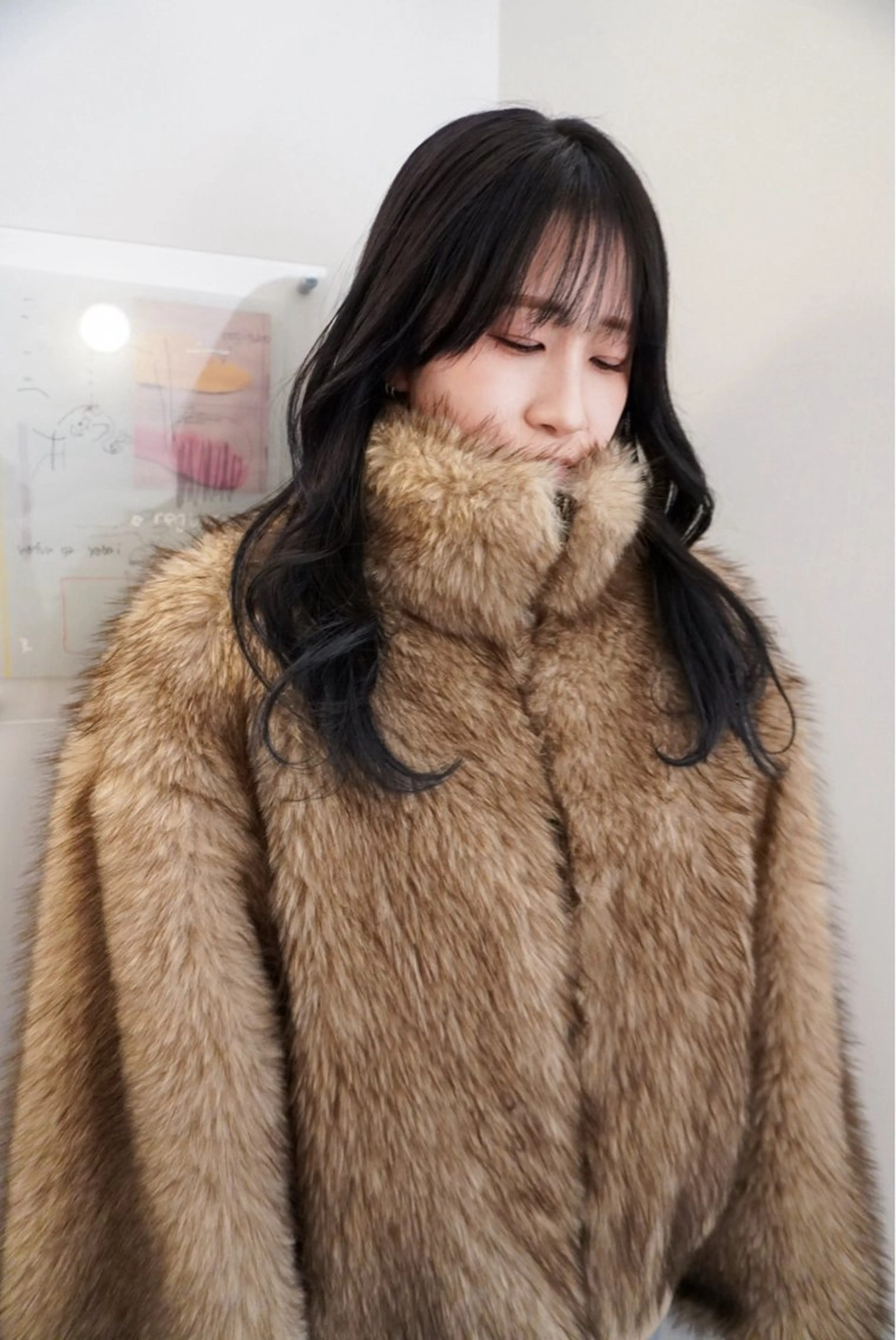 ロング カラー ブルーカラー ブルーグレー ブルーグレージュ 透明感カラー グレージュ ヘアカラー yew所属・名古屋カラーモデル/ 暖色カラー/リカのヘアスタイル