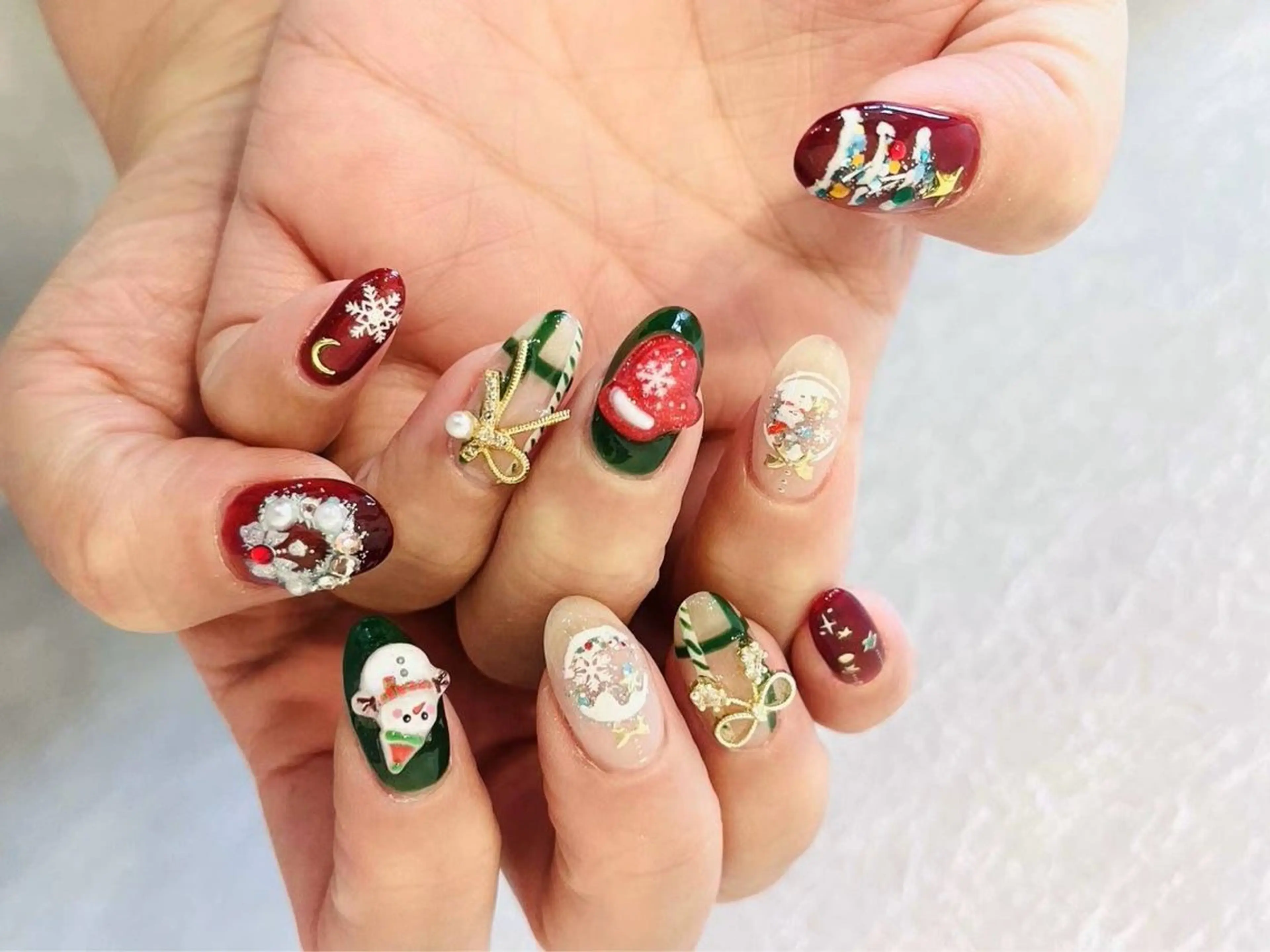 ネイル アートネイル フラワーネイル フットネイル ジェルネイル マグネットネイル Babarla Nailのネイルデザイン