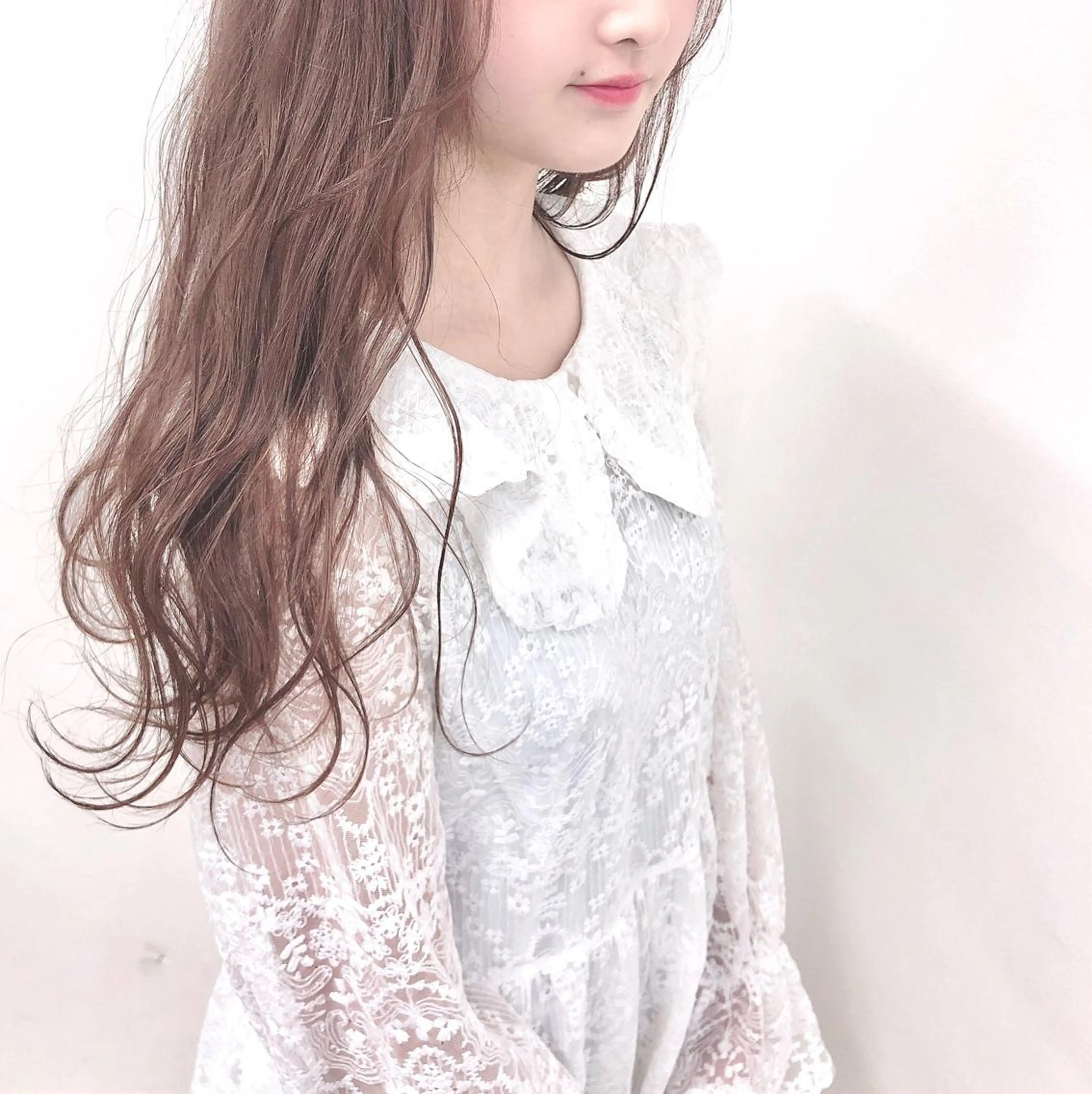 ロング カラー misaki🎀 まろみ透け感カラーのヘアスタイル