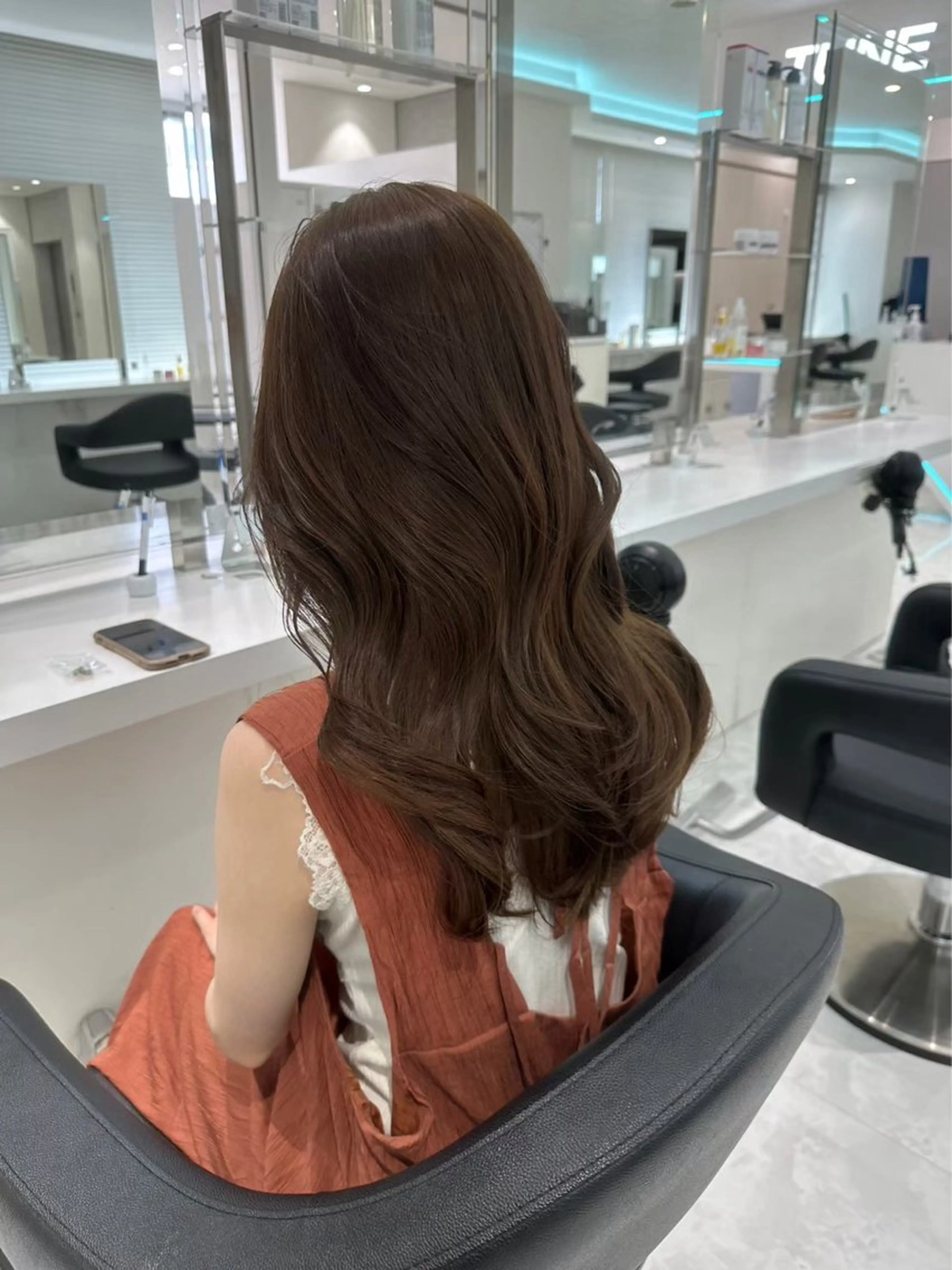 ロング カラー ヘアアレンジ ヘアカラー 🎀 yuuka🎀のヘアスタイル