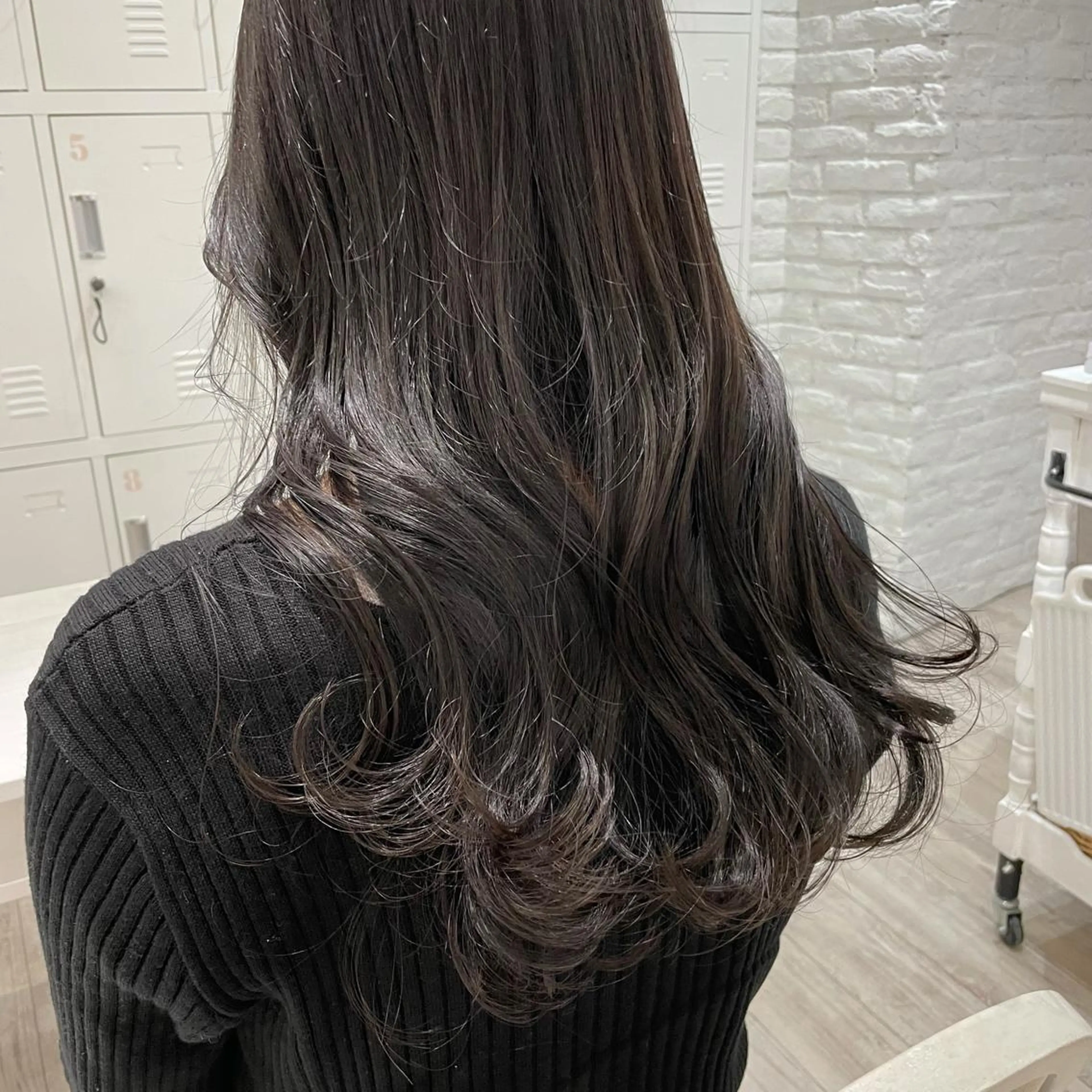 ロング カラー カット ヘアカラー HARUKA韓国ヘア /Luana梅田のヘアスタイル