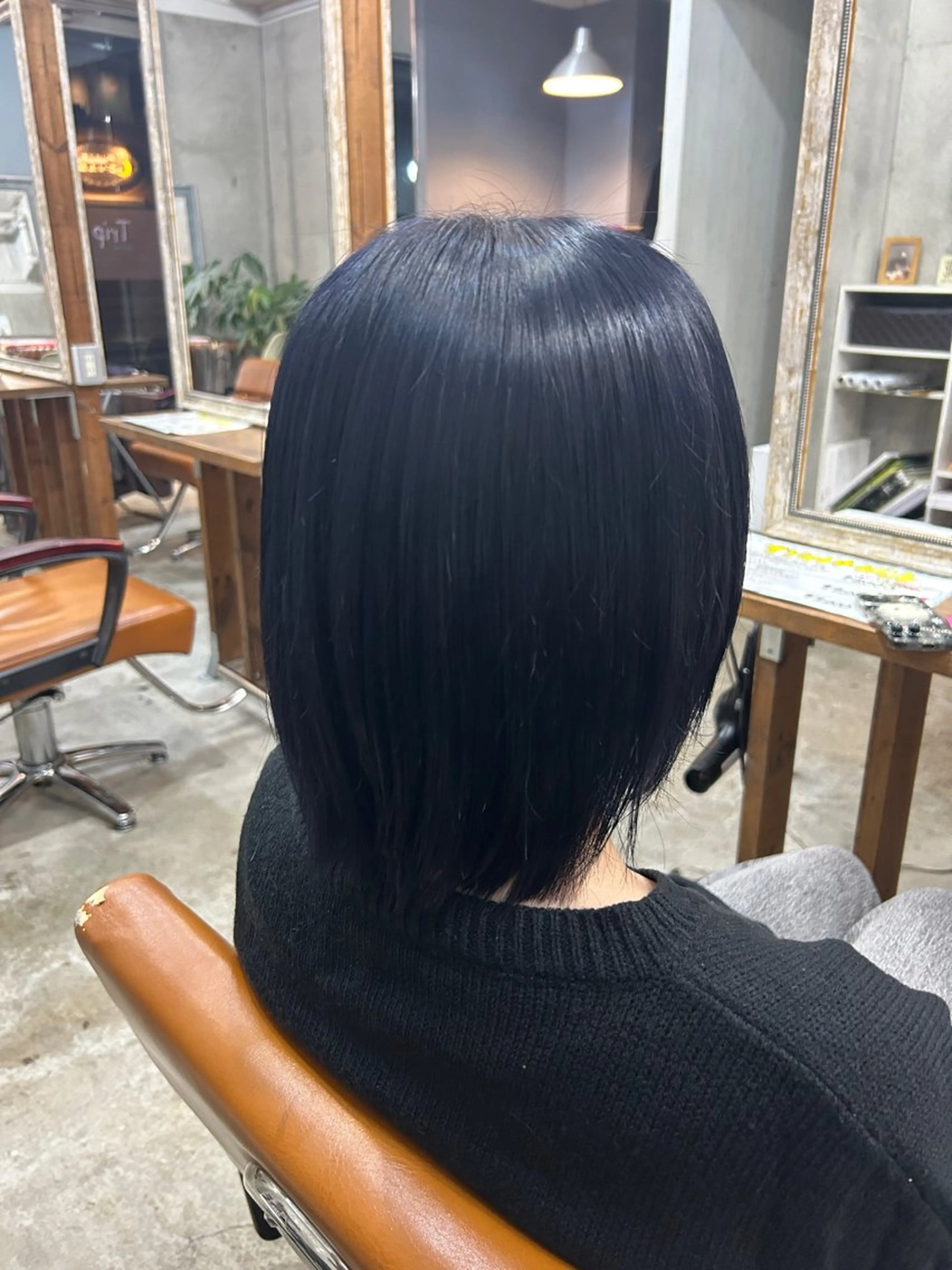 カラー ブルーカラー カット ヘアカラー Trip 香椎所属・Yukino/ 透明カラー🫧のヘアスタイル