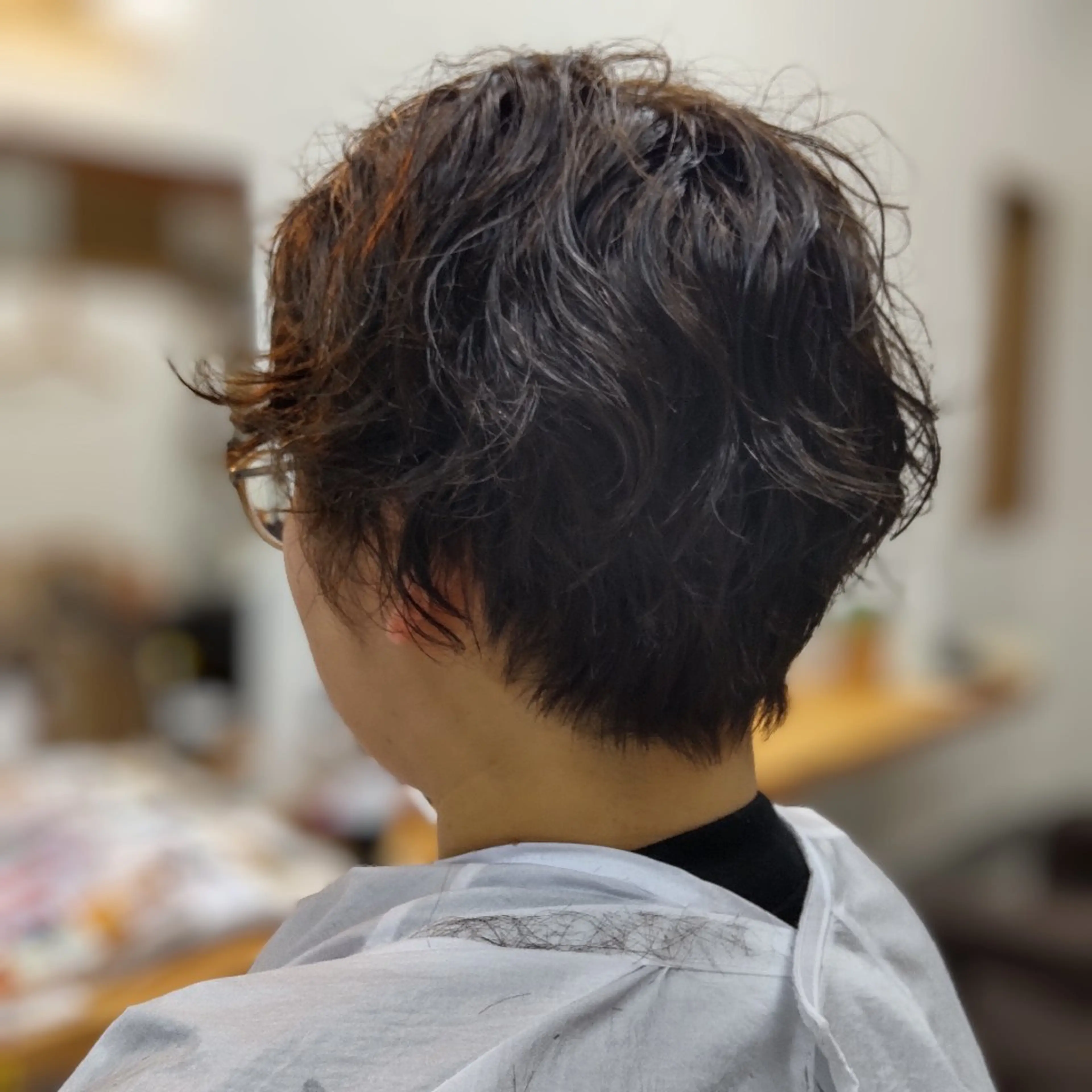 パーマのみの写真