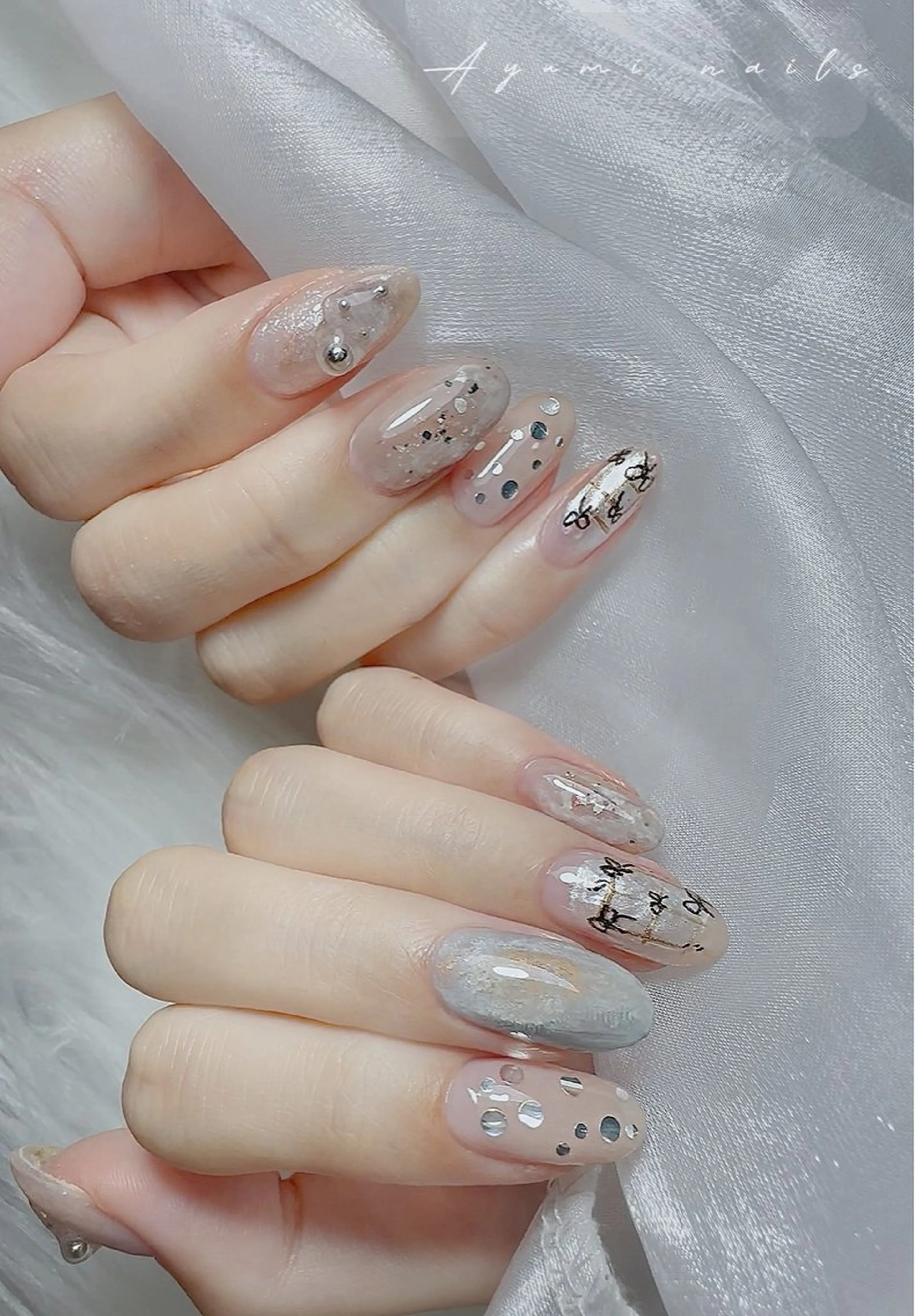 ネイル ニュアンスネイル Ayumi nails川崎店のネイルデザイン