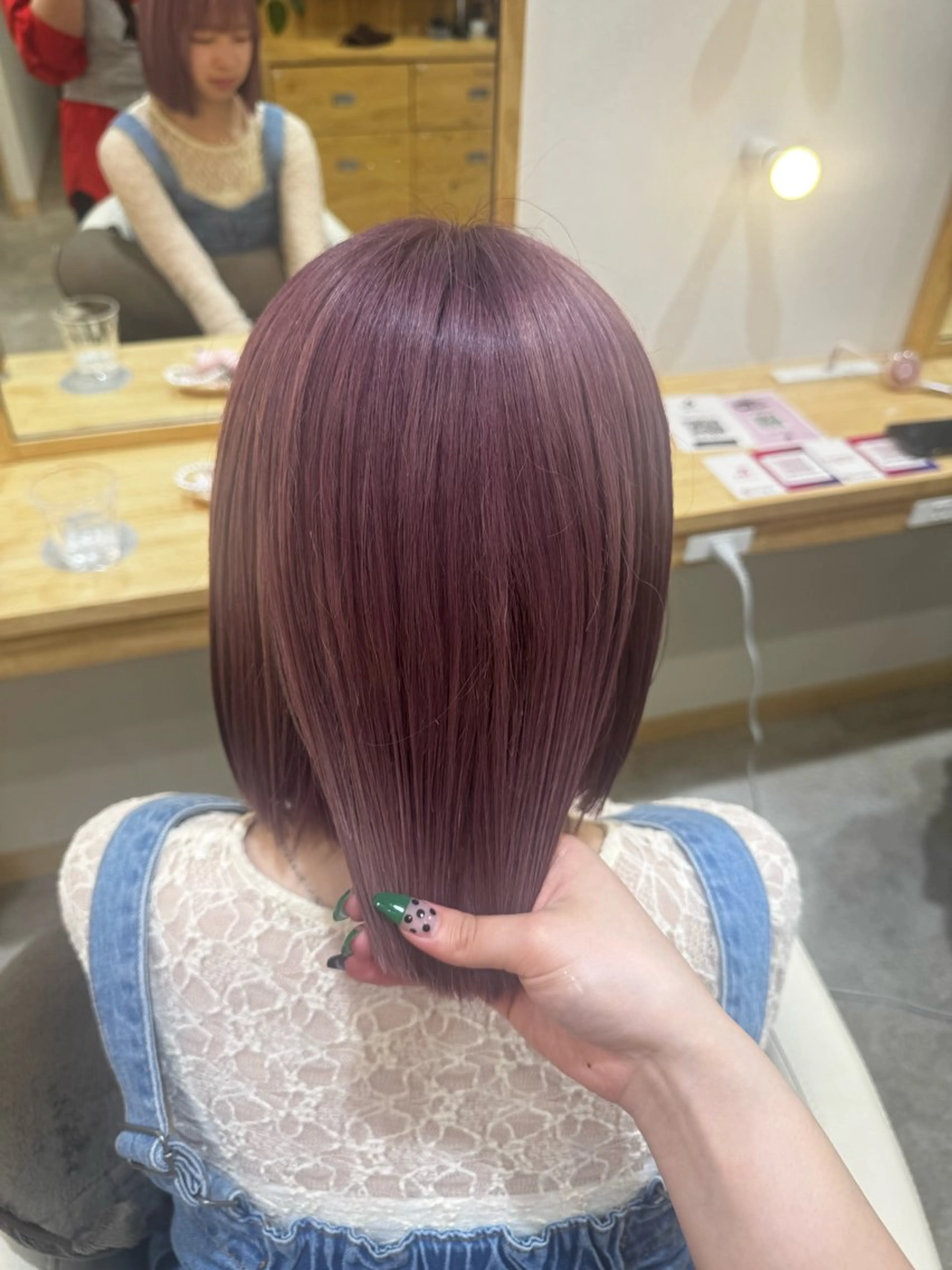 《🧚‍♀️U24限定🩵》カット➕ケアブリーチ➕カラー➕トリートメントの写真