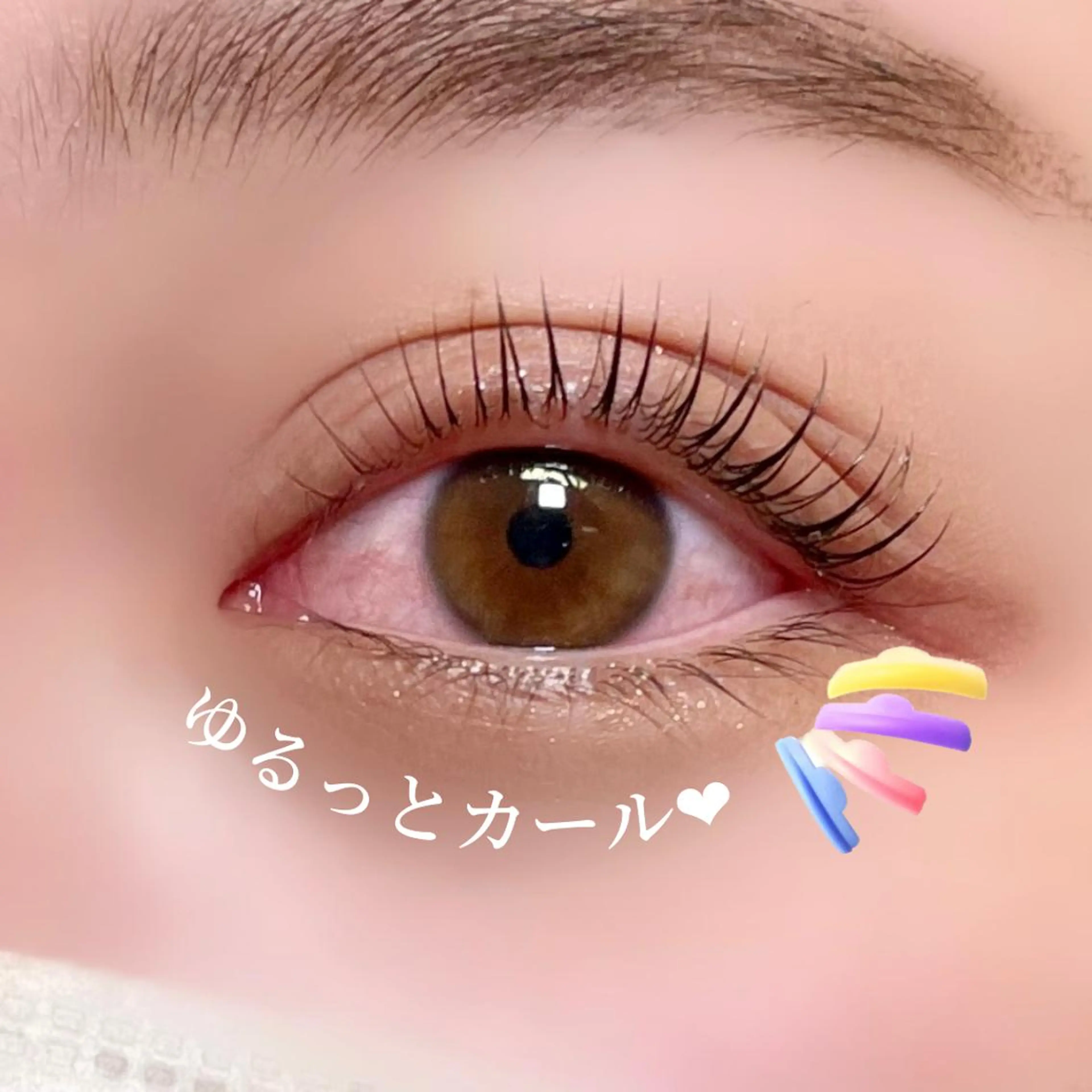 マツエク・マツパ マツパ 大阪福島韓国束感まつ げ Sayaka🤍のマツエク・マツパデザイン