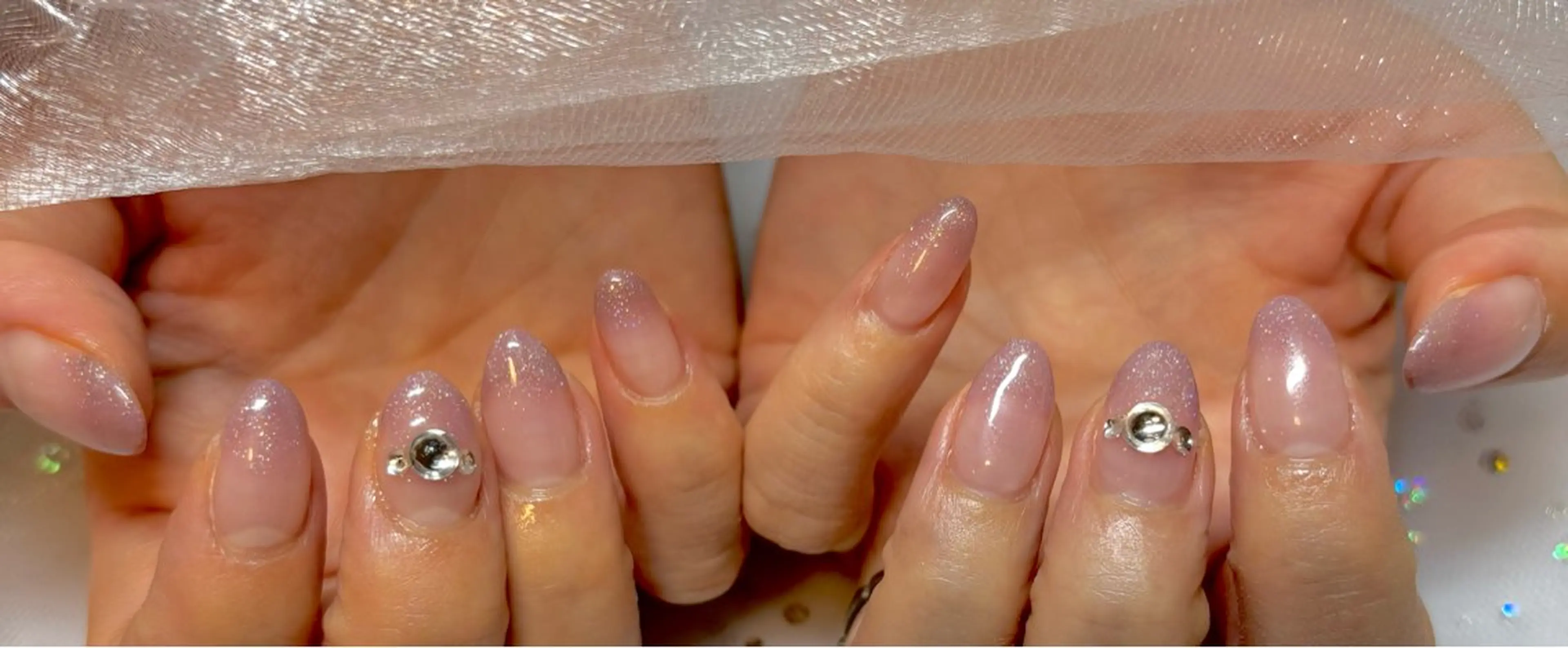 ネイル フレンチネイル グラデーション PuaMo. mikieのネイルデザイン