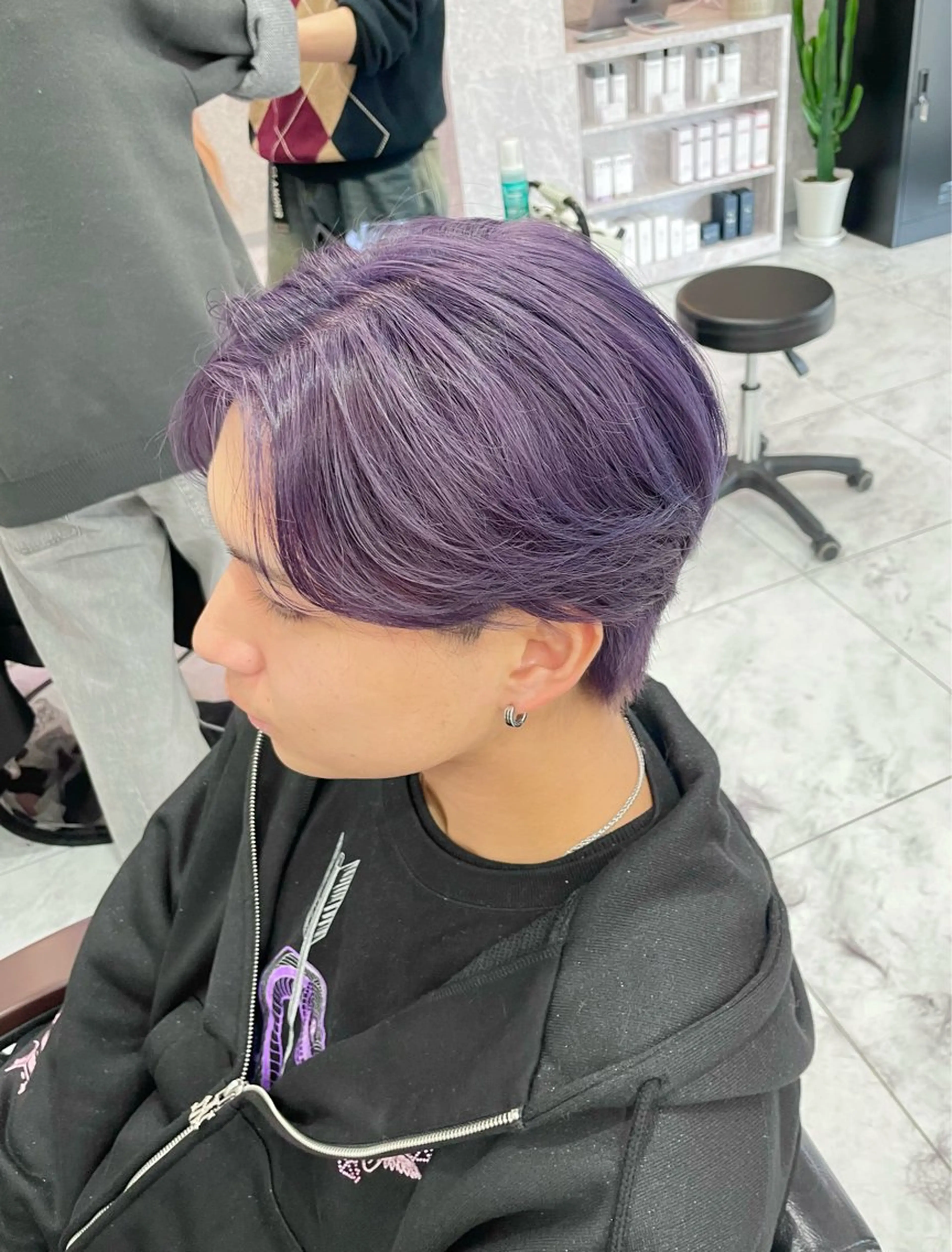 ショート 🦋ハイトーン🦋 石山 希理🦋のヘアスタイル