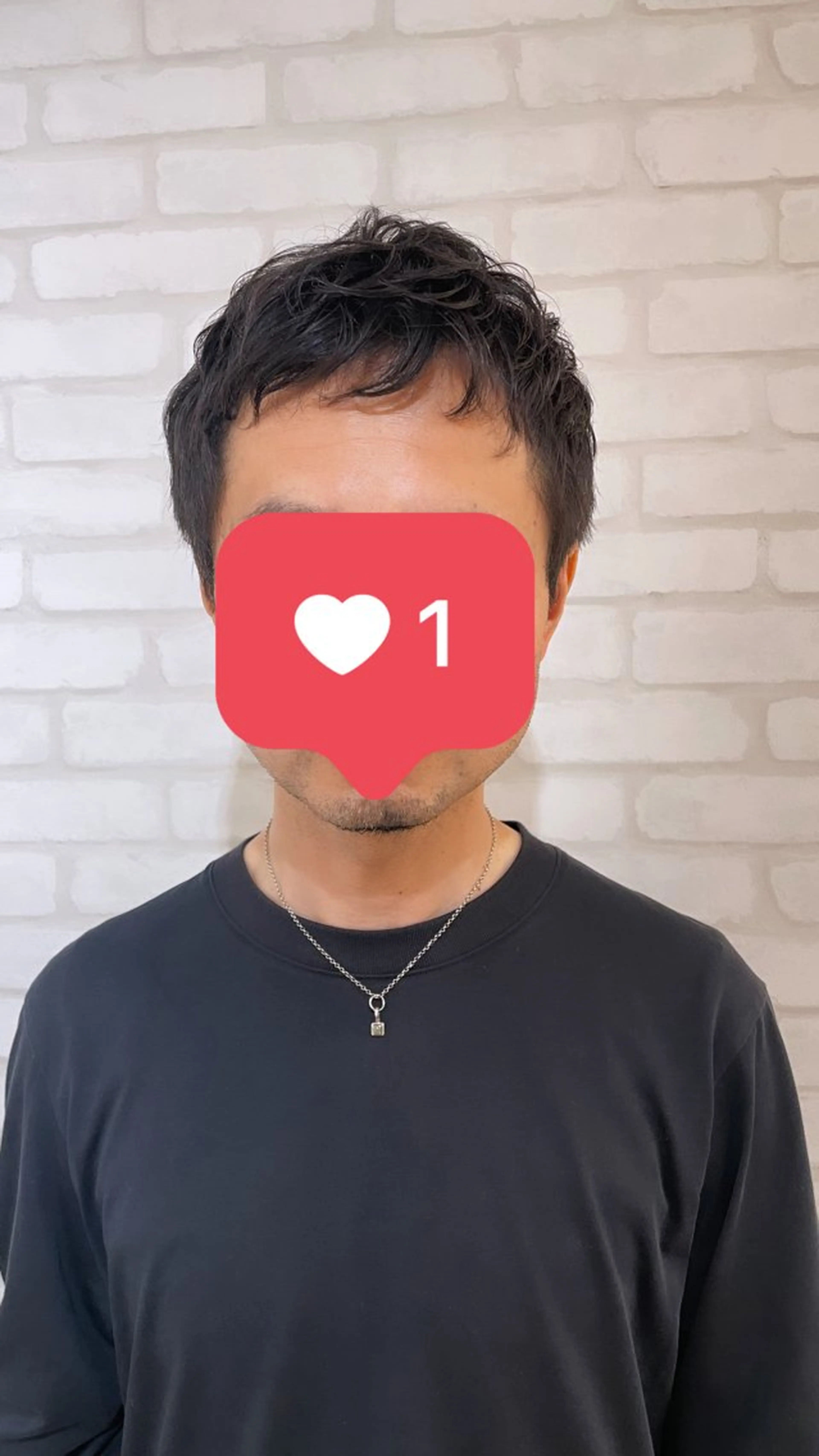 パーマ メンズ メンズパーマ ニュアンスパーマ eyesburg W/est所属・ショート 村上のヘアスタイル