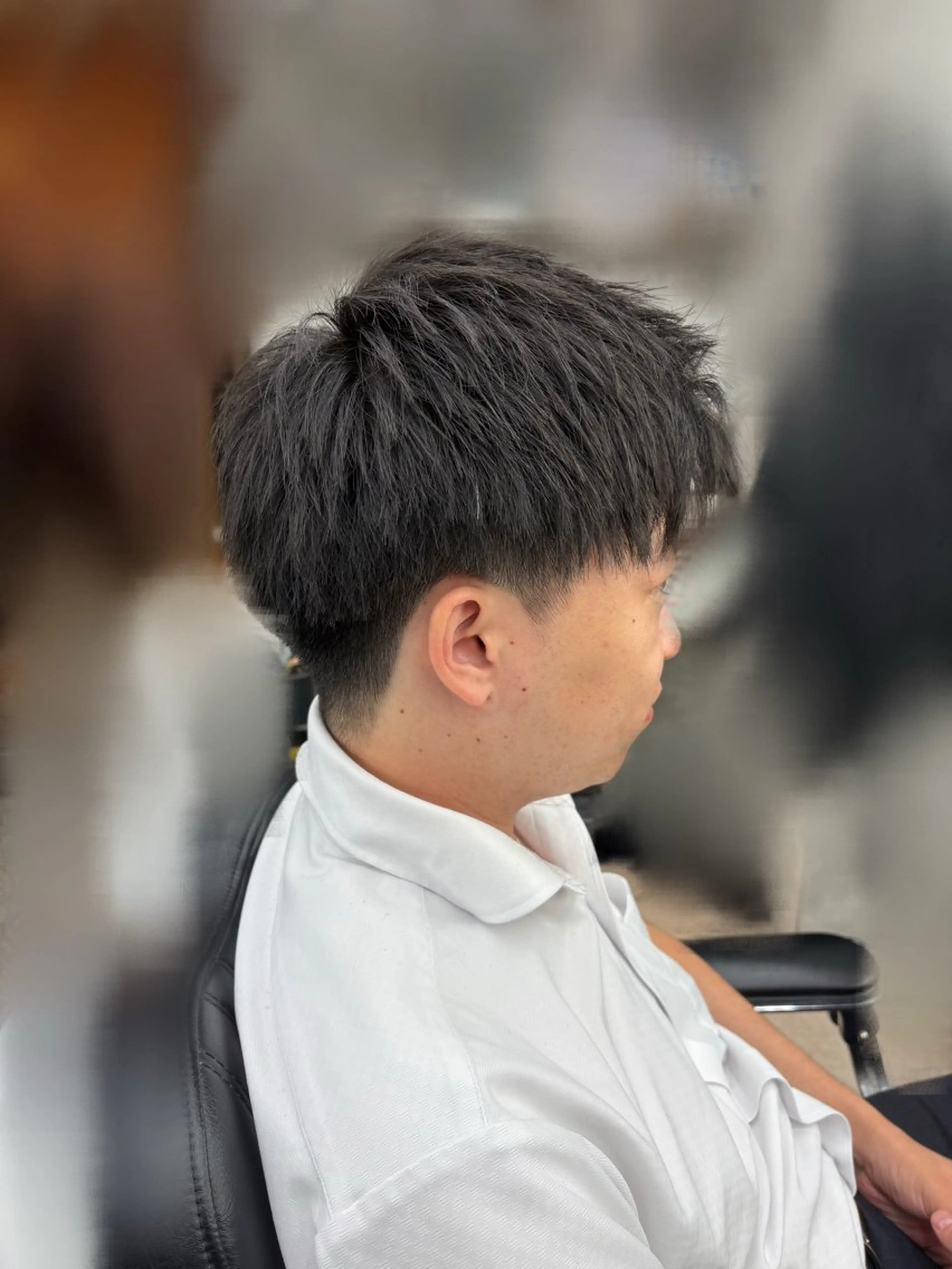 ツーブロックショート ＋ シャンプー(セット)の写真