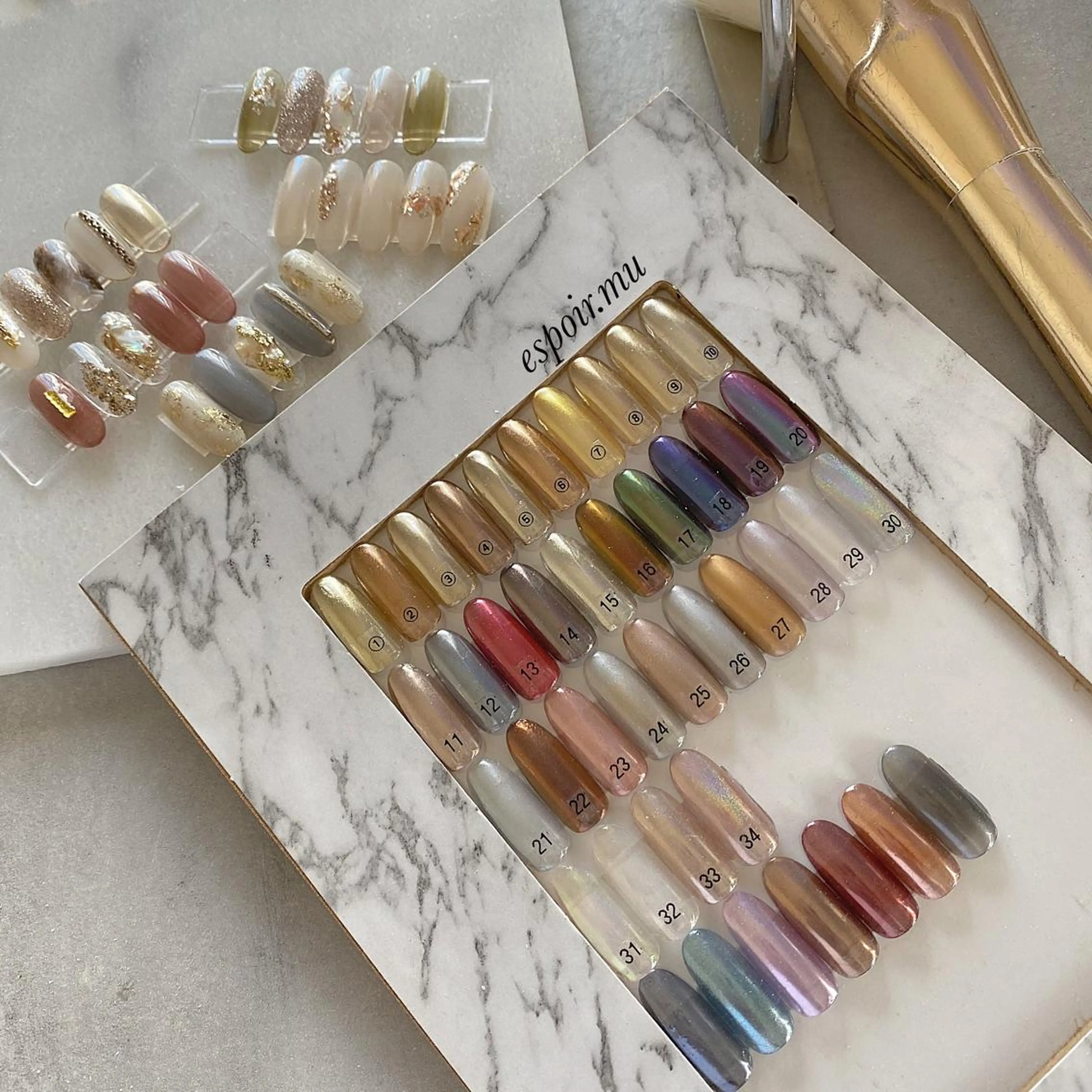 ネイル espoir. muのネイルデザイン