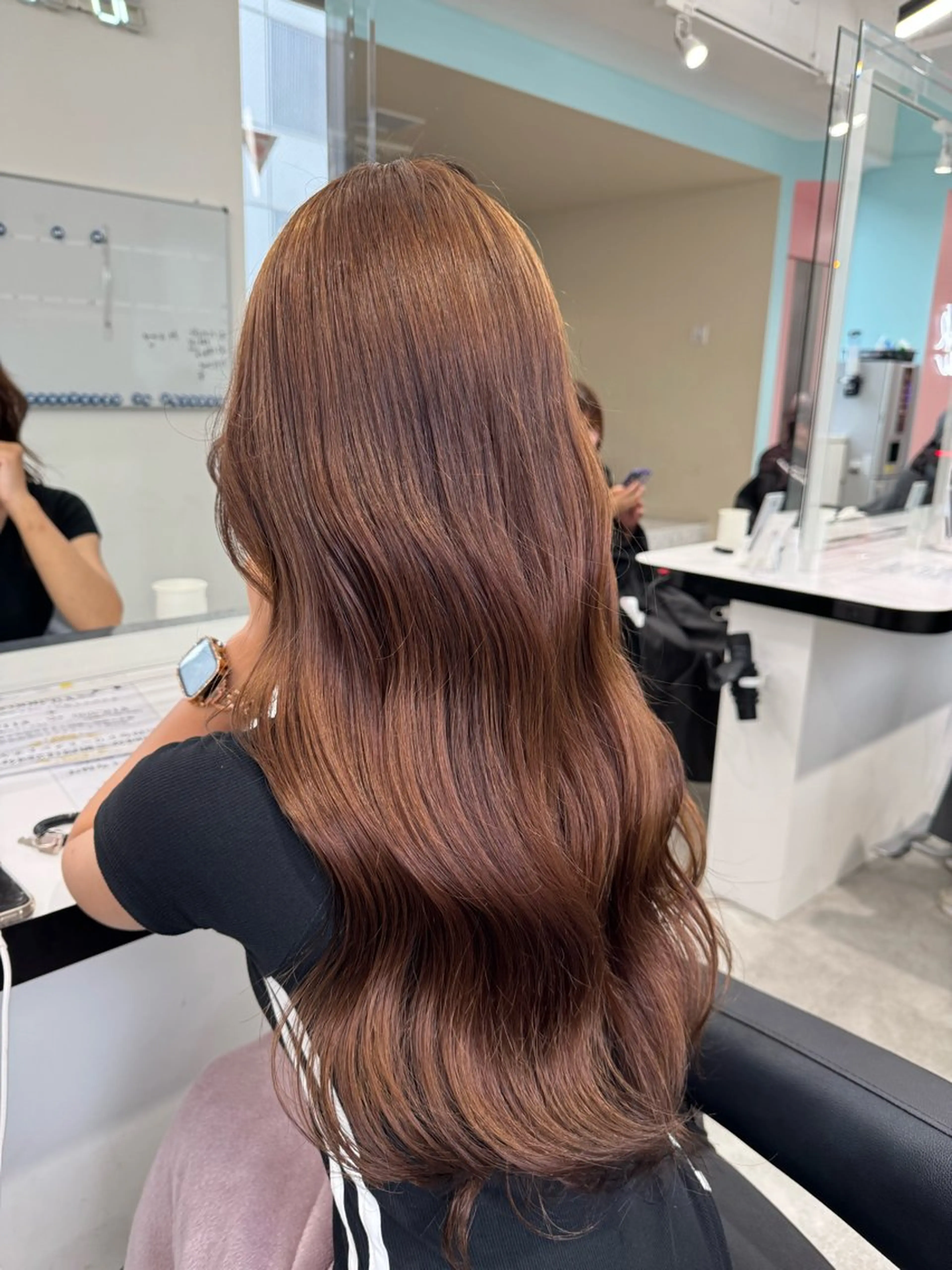 ロング ヘアカラー レイヤー/透明感☃️ kyotaro⛄️のヘアスタイル