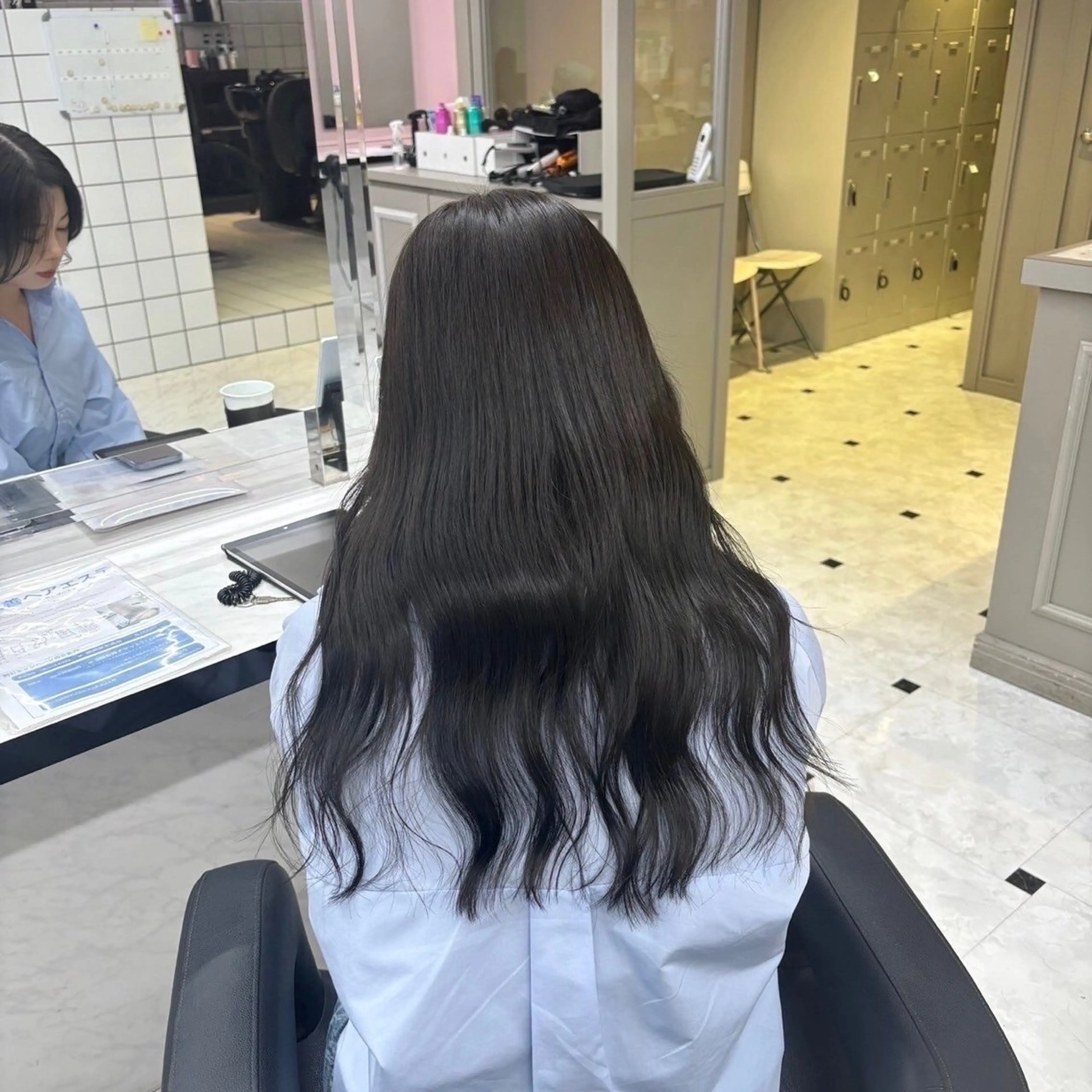 カラー ブリーチ無し透明感 🕊AZUSAのヘアスタイル