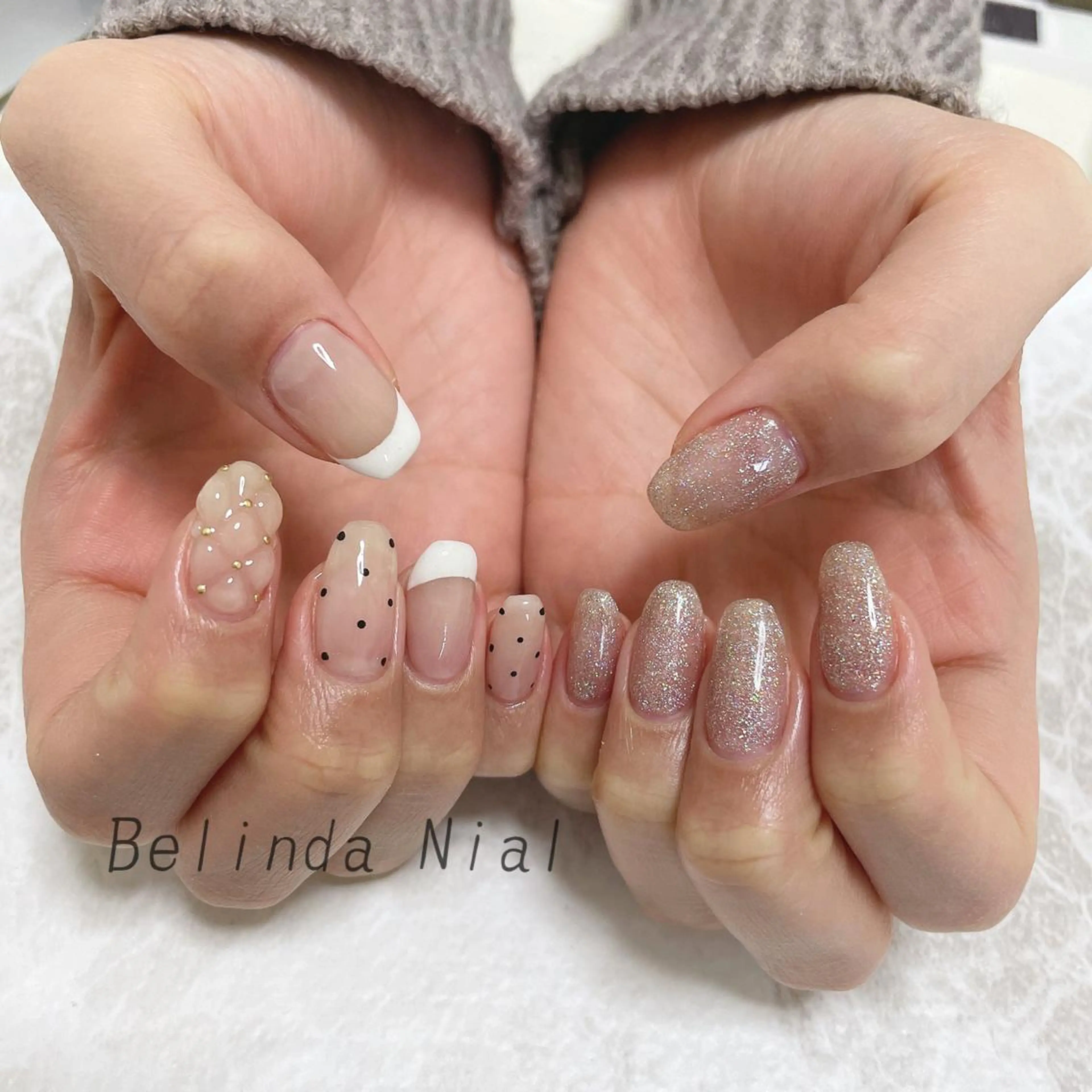 ネイル ハンドネイル フットネイル 竹本 愛のネイルデザイン