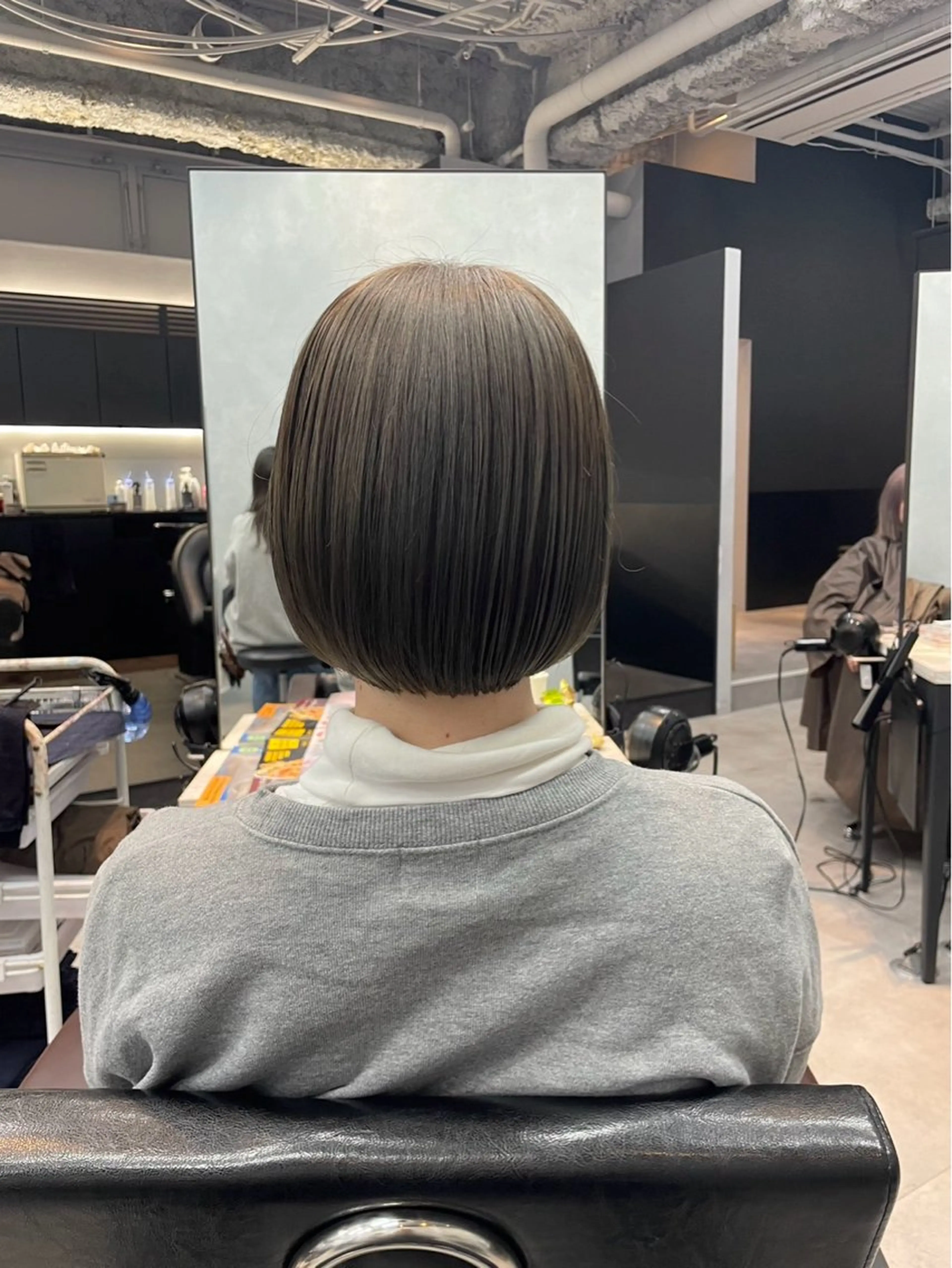 ショート ボブ Elena池袋店所属・💎透明感カラー Sarina💎のヘアスタイル